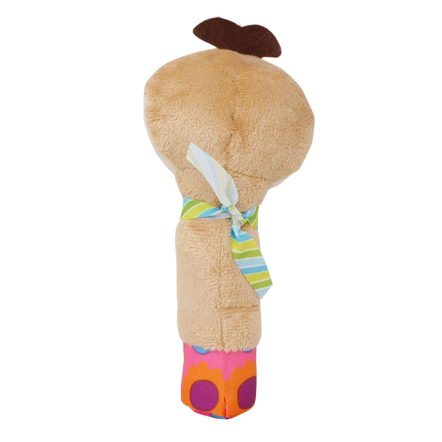 Parrot Cream Handheld Rattle - Baby Moo