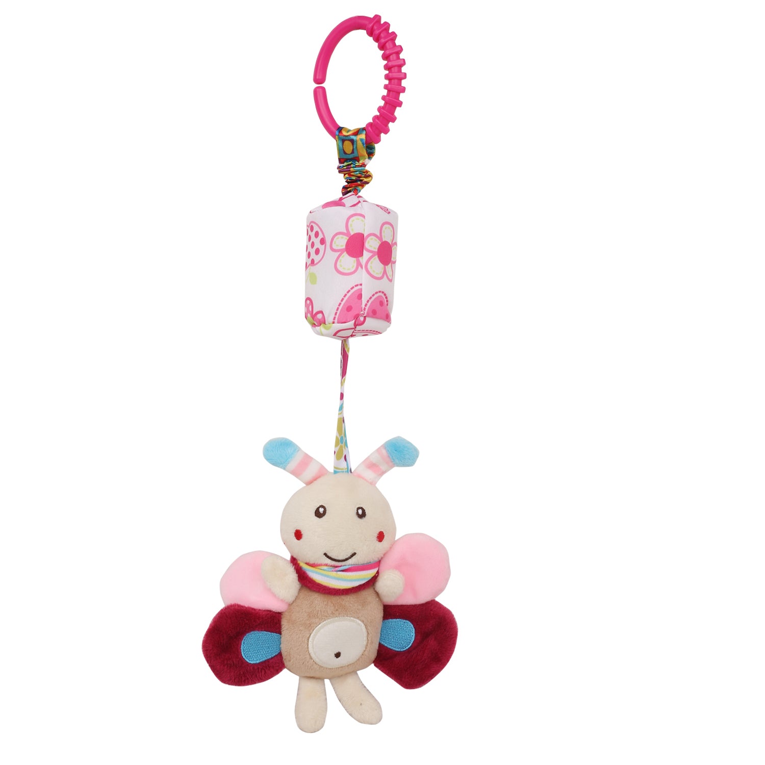 Butterfly Multicolour Wind Chime Hanging Toy - Baby Moo