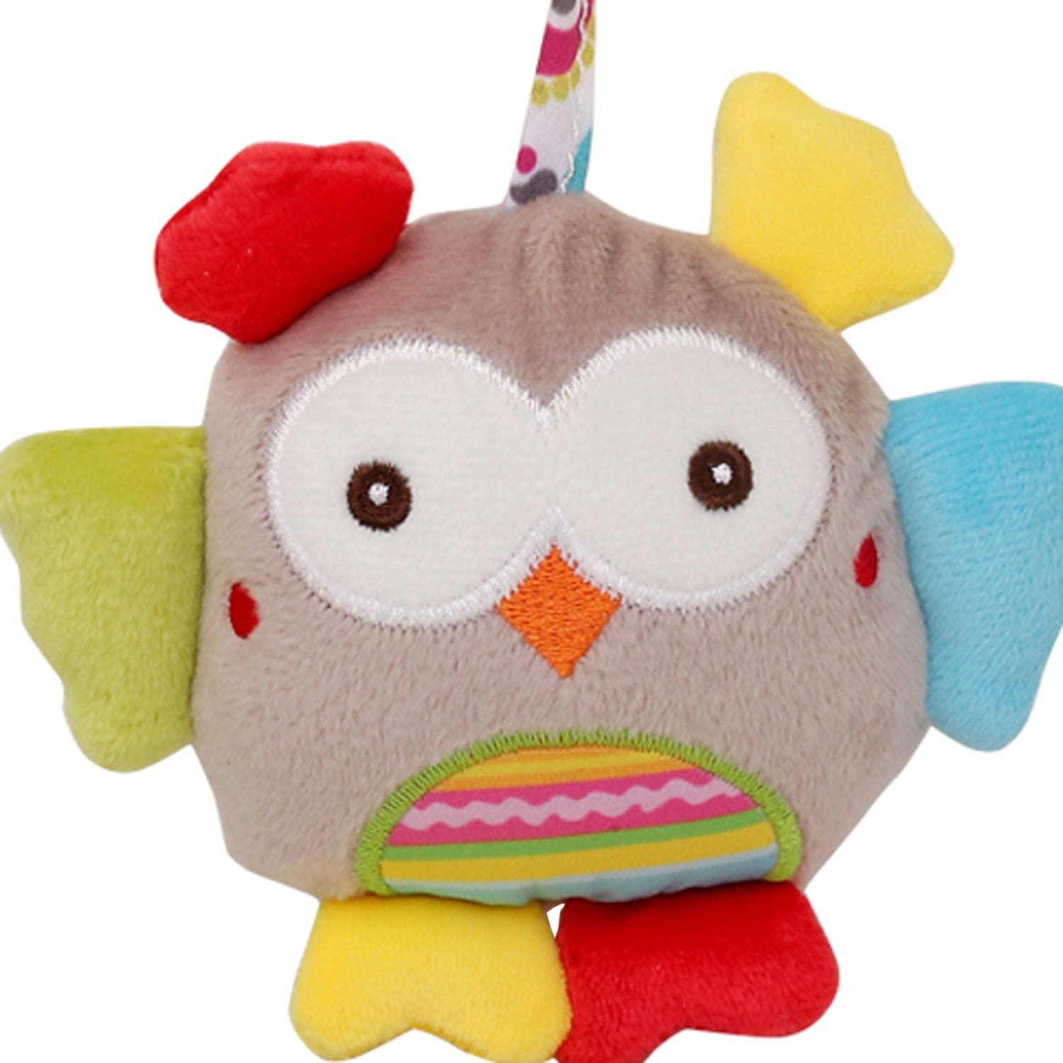 Owl Multicolour Wind Chime Hanging Toy - Baby Moo