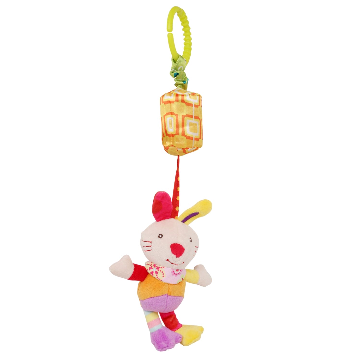 Rabbit Multicolour Wind Chime Hanging Toy - Baby Moo
