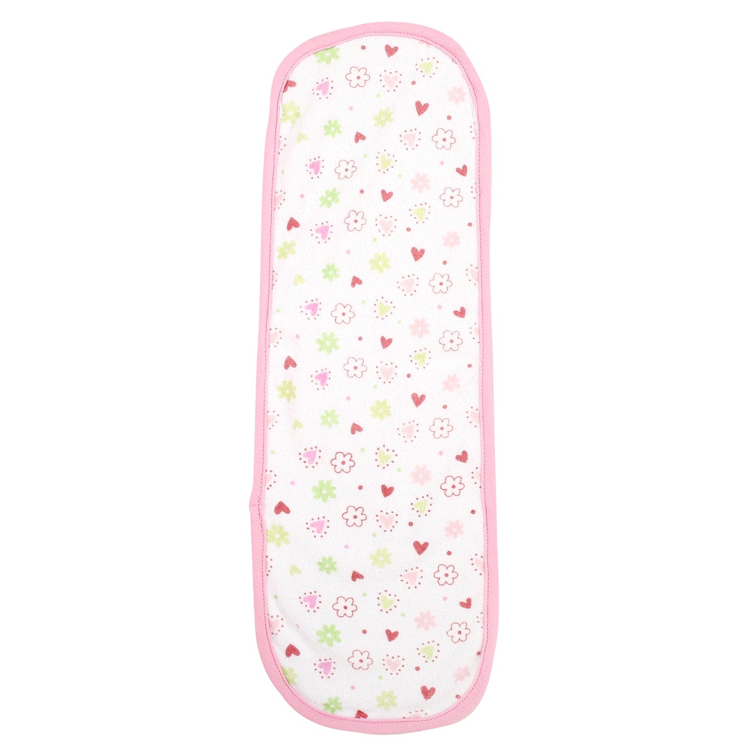 Floral Pink 3 Pk Burp Cloth - Baby Moo