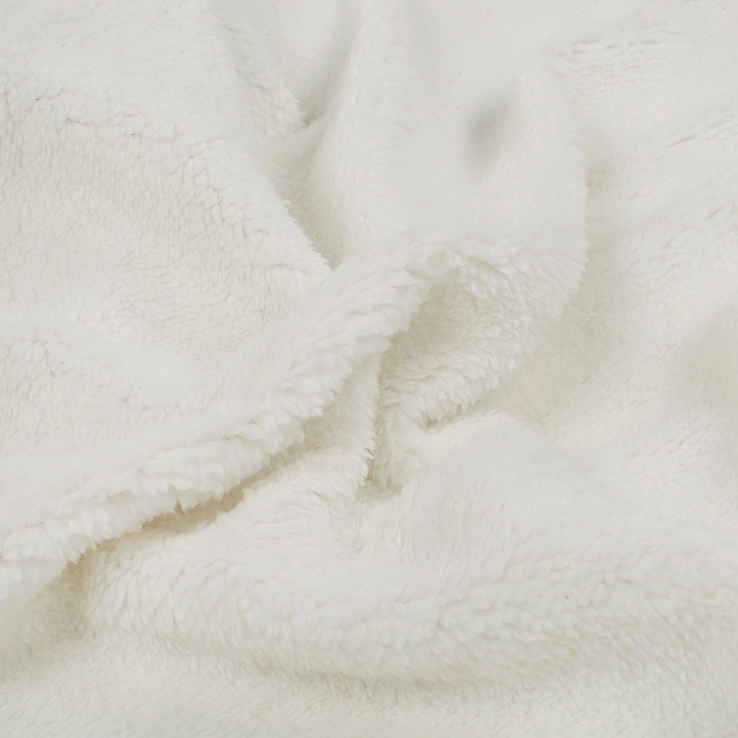 Arctic Animals Mint Green Double Sided Fur Blanket - Baby Moo