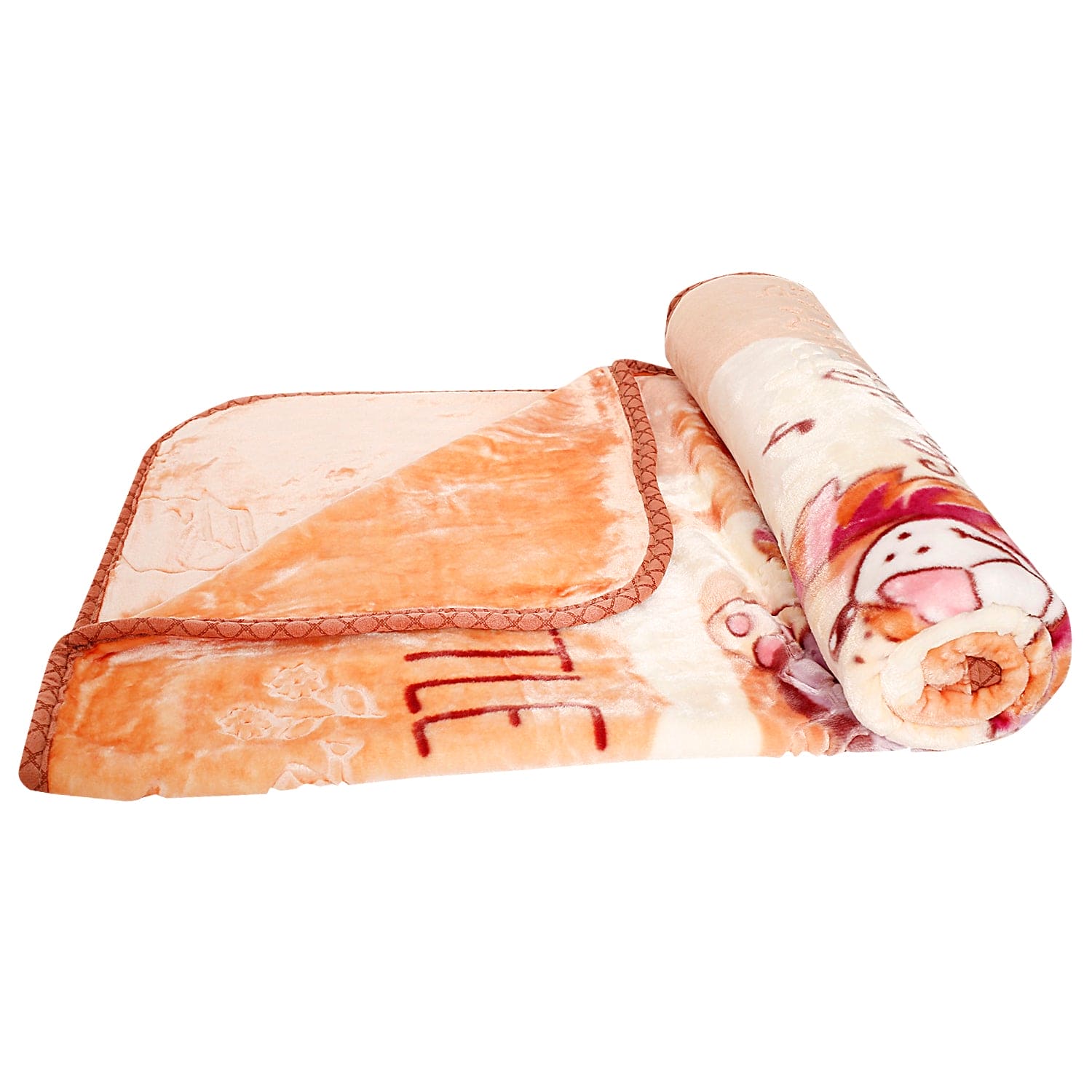 Musical Lion Orange Blanket