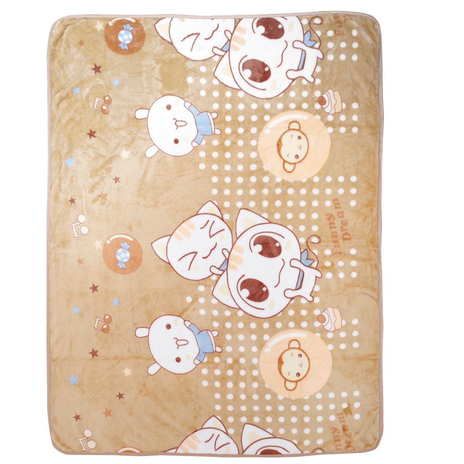 Funny Dream Brown Blanket - Baby Moo