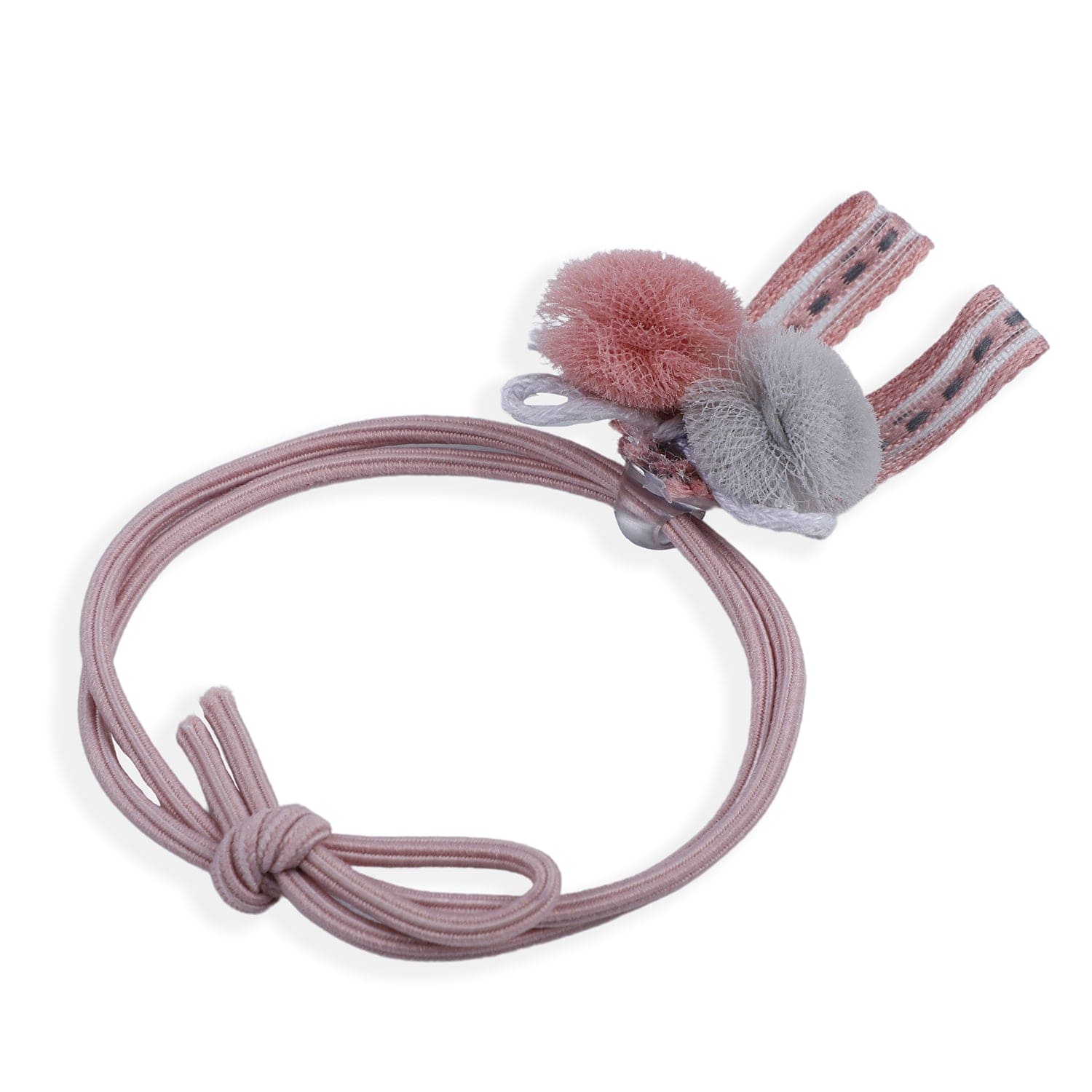 Whale Rubber Bands Hair Accessories 3 Pcs - Pink - Baby Moo
