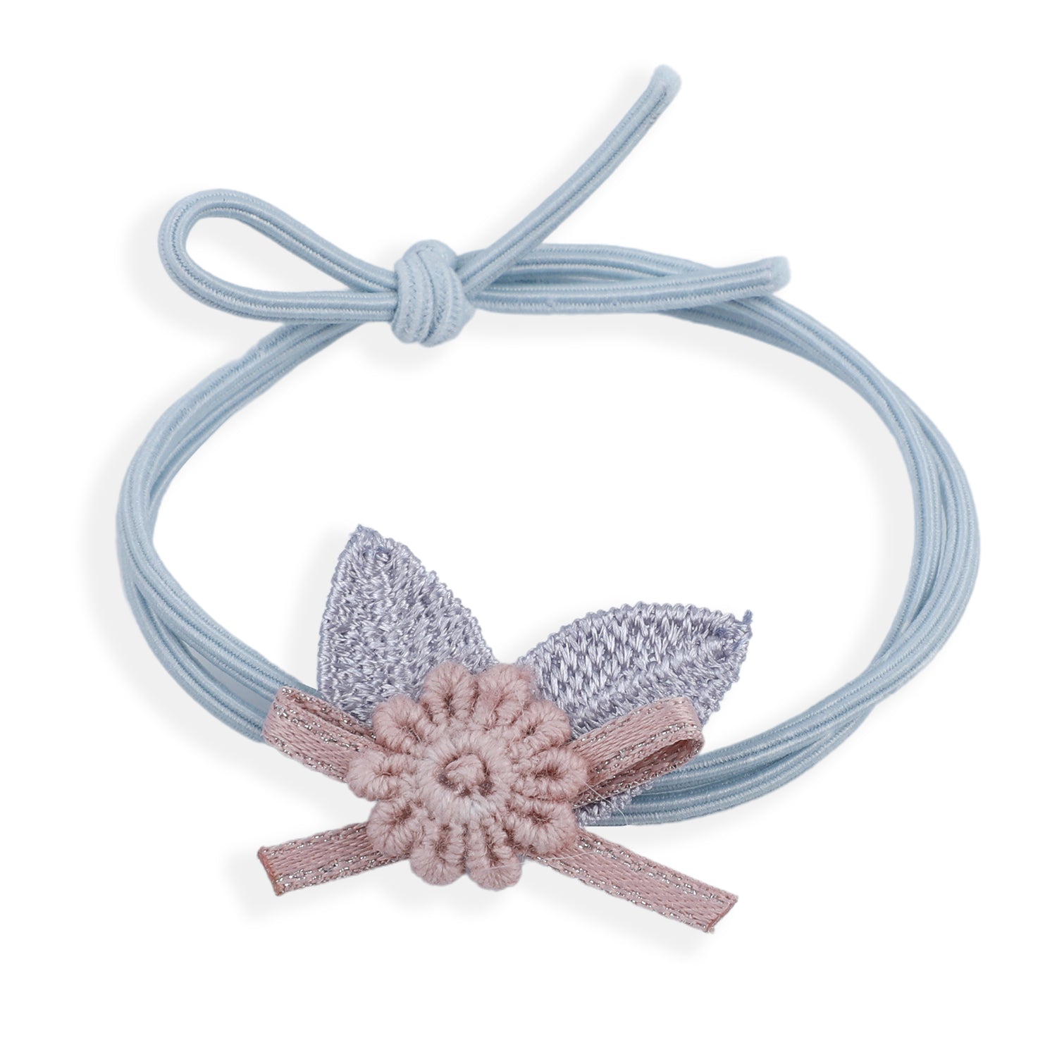 Whale Rubber Bands Hair Accessories 3 Pcs - Pink - Baby Moo