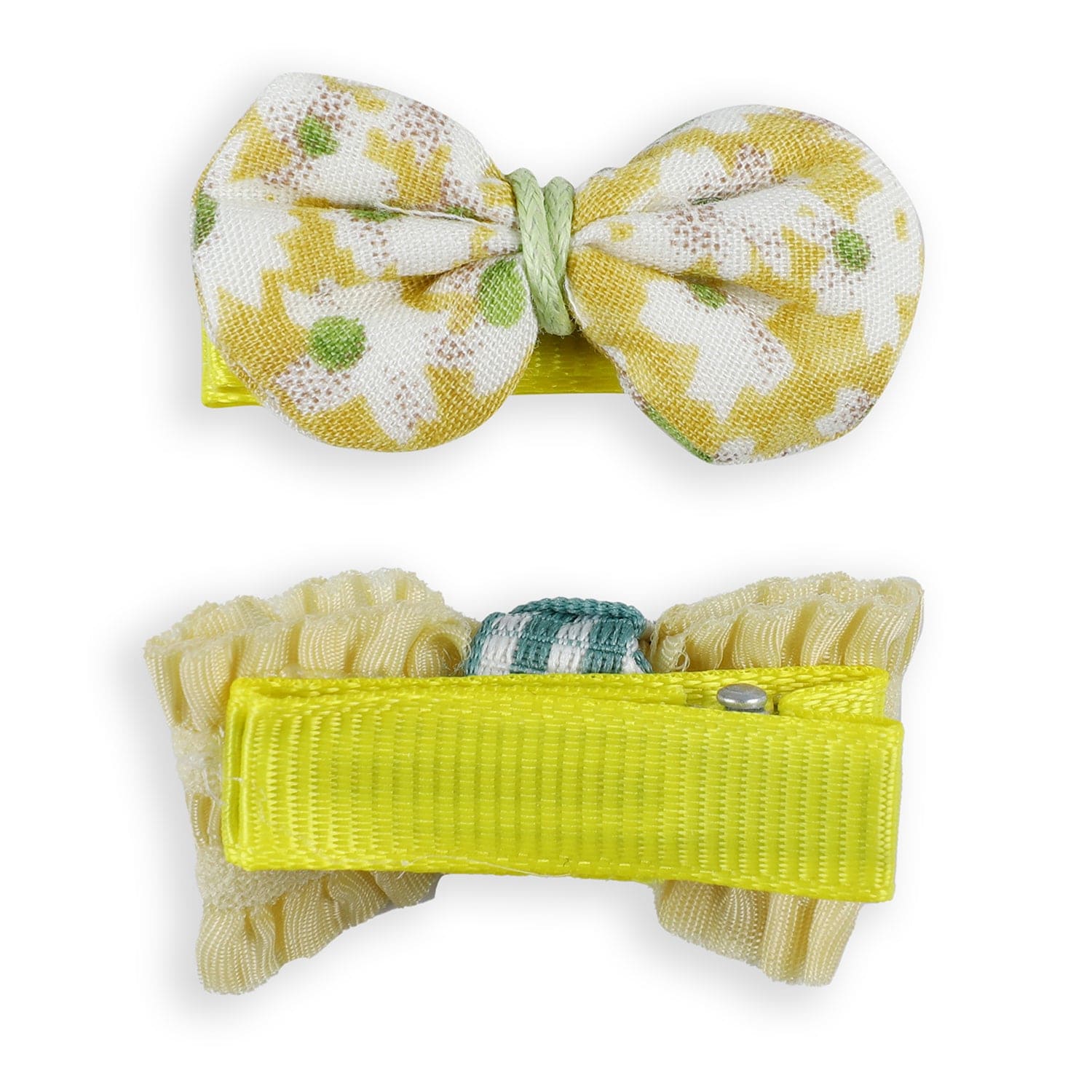 Manto Fruity Hair Clips Set 5 Pcs - Yellow - Baby Moo