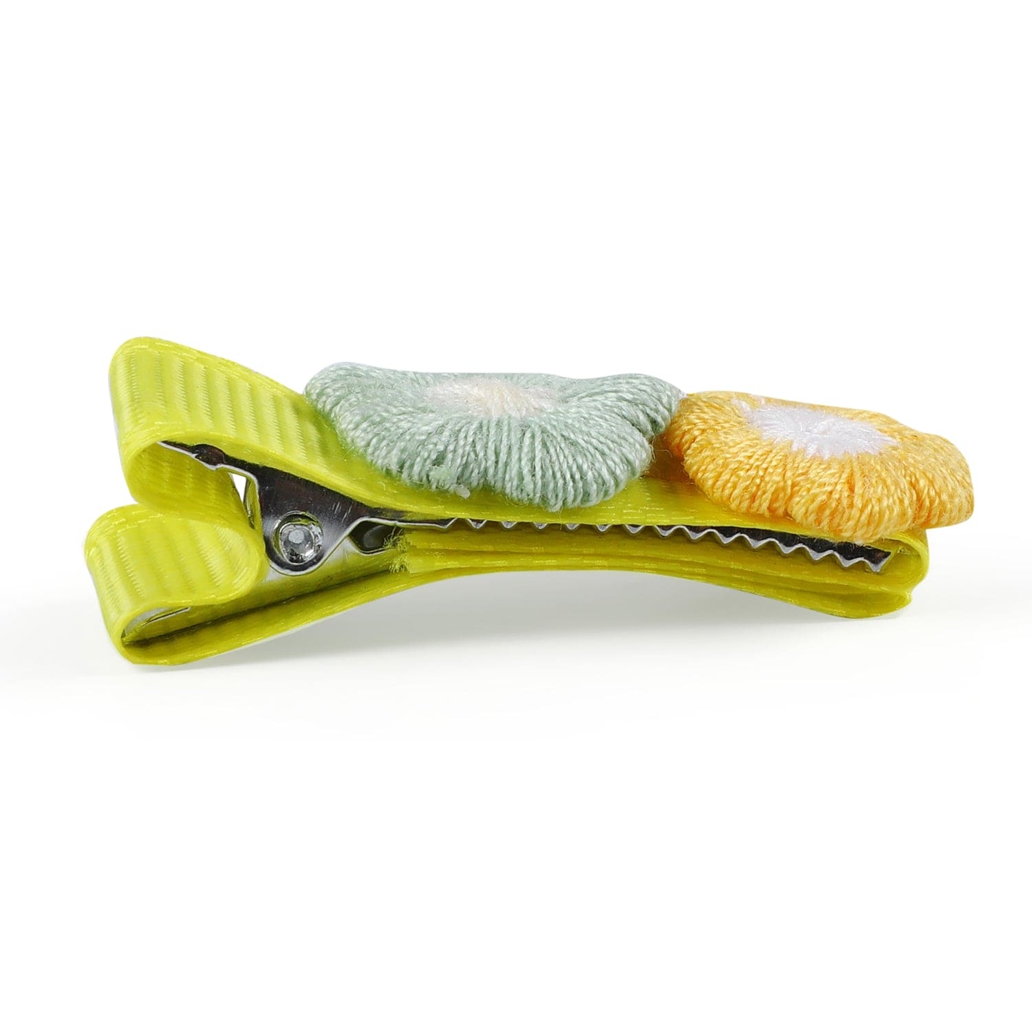 Manto Fruity Hair Clips Set 5 Pcs - Yellow - Baby Moo