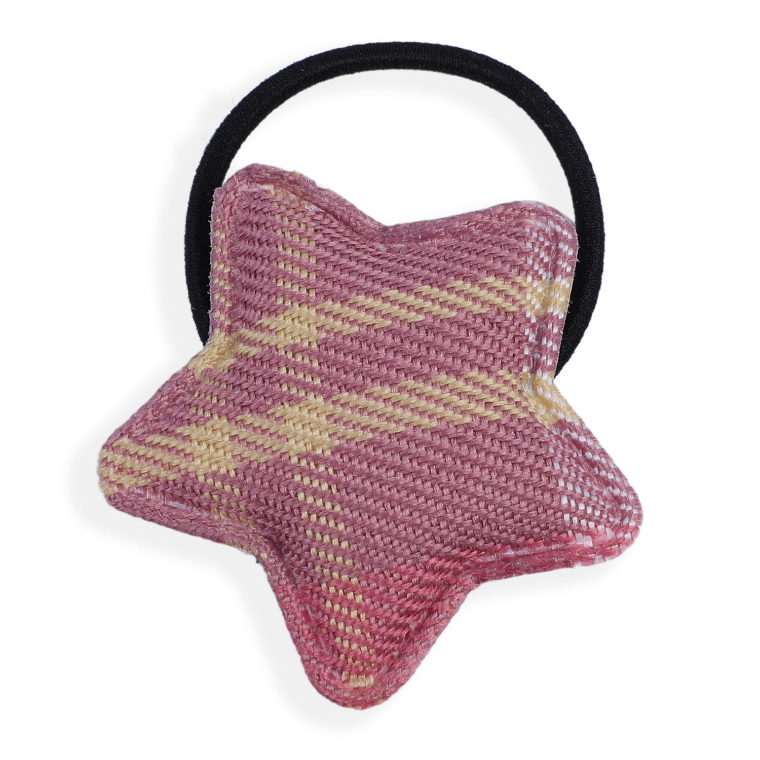 Star Rubber Bands Hair Elastic 2 Pcs - Maroon - Baby Moo