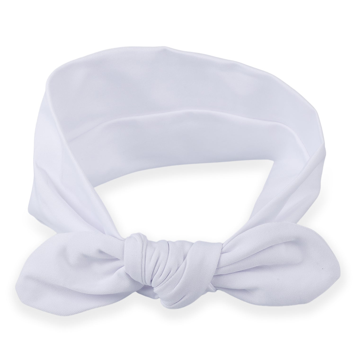Bow Knot Headbands Set of 2 - White, Black - Baby Moo