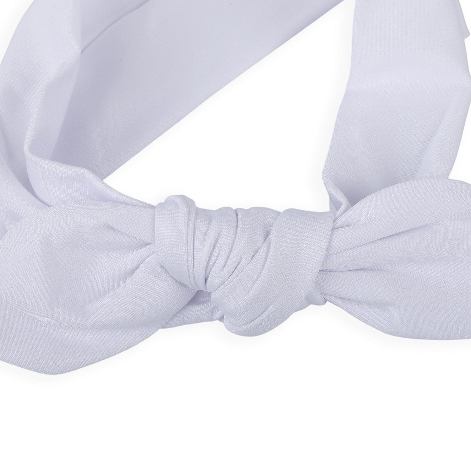 Bow Knot Headbands Set of 2 - White, Black - Baby Moo