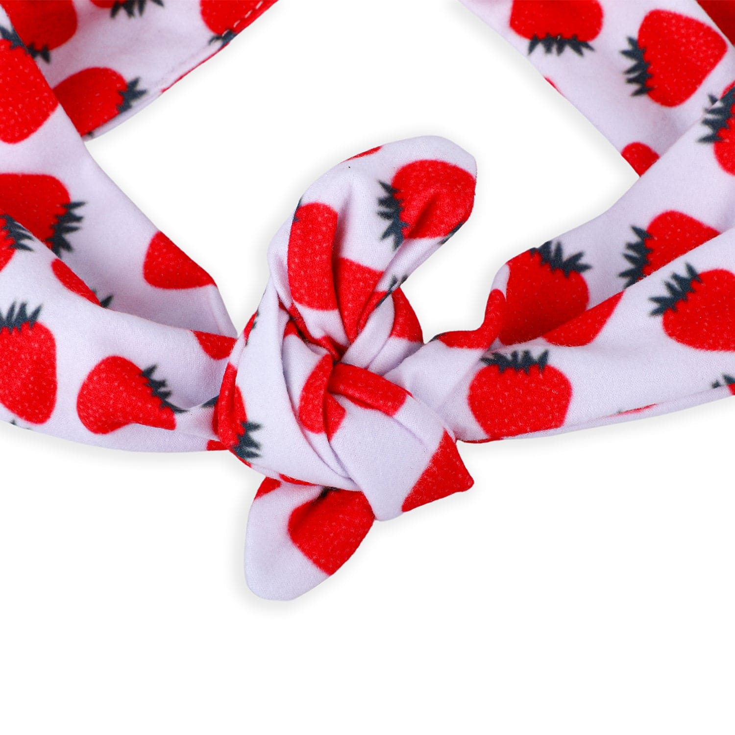 Fruitilicious Bow Knot Headbands 2 Pcs - Red - Baby Moo