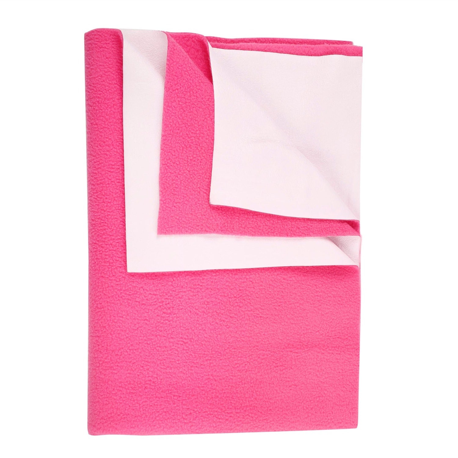 Plain Magenta Water-Resistant Bed Protector - 3 Sizes - Baby Moo