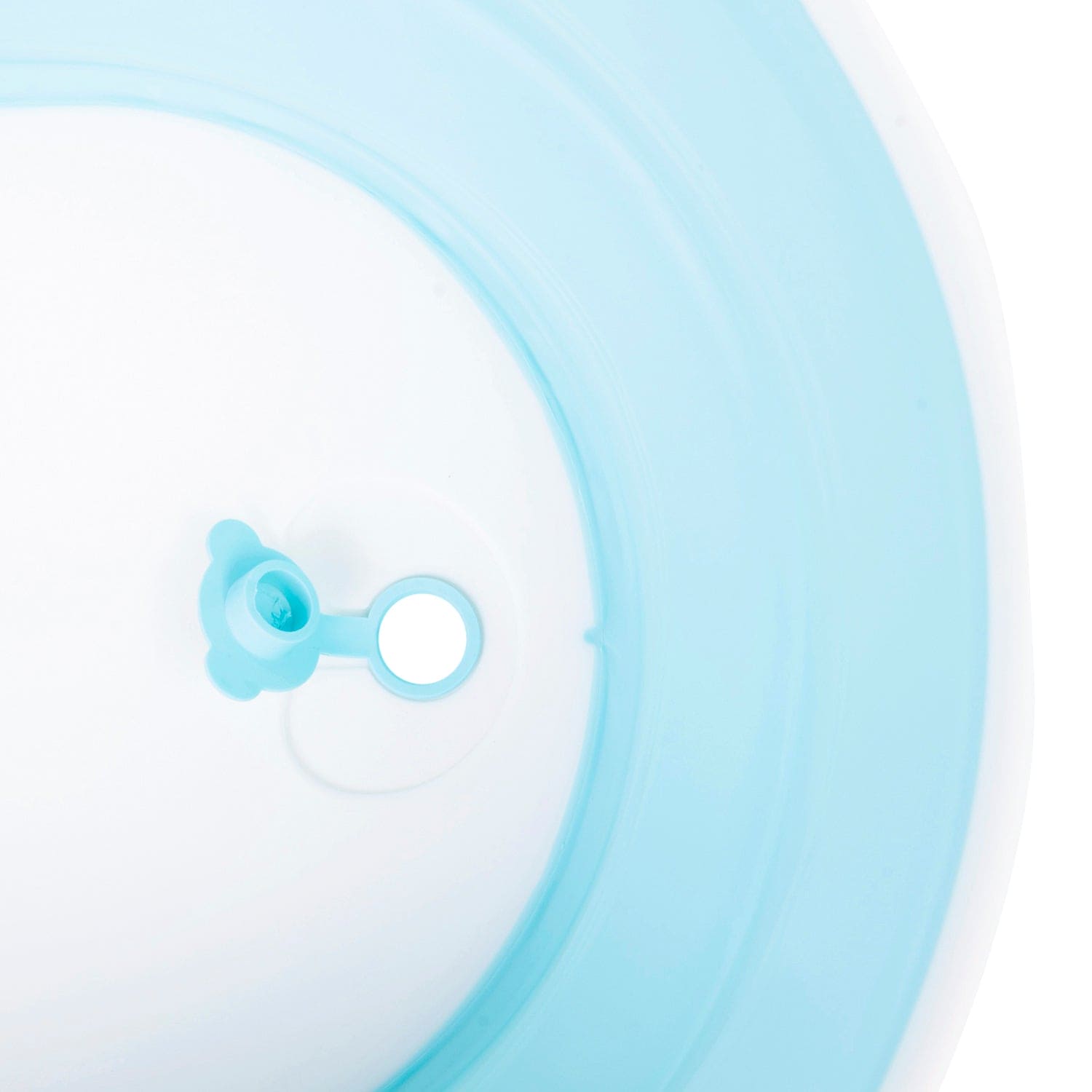Portable Folding Bath Tub With Drain Plug Blue - Baby Moo