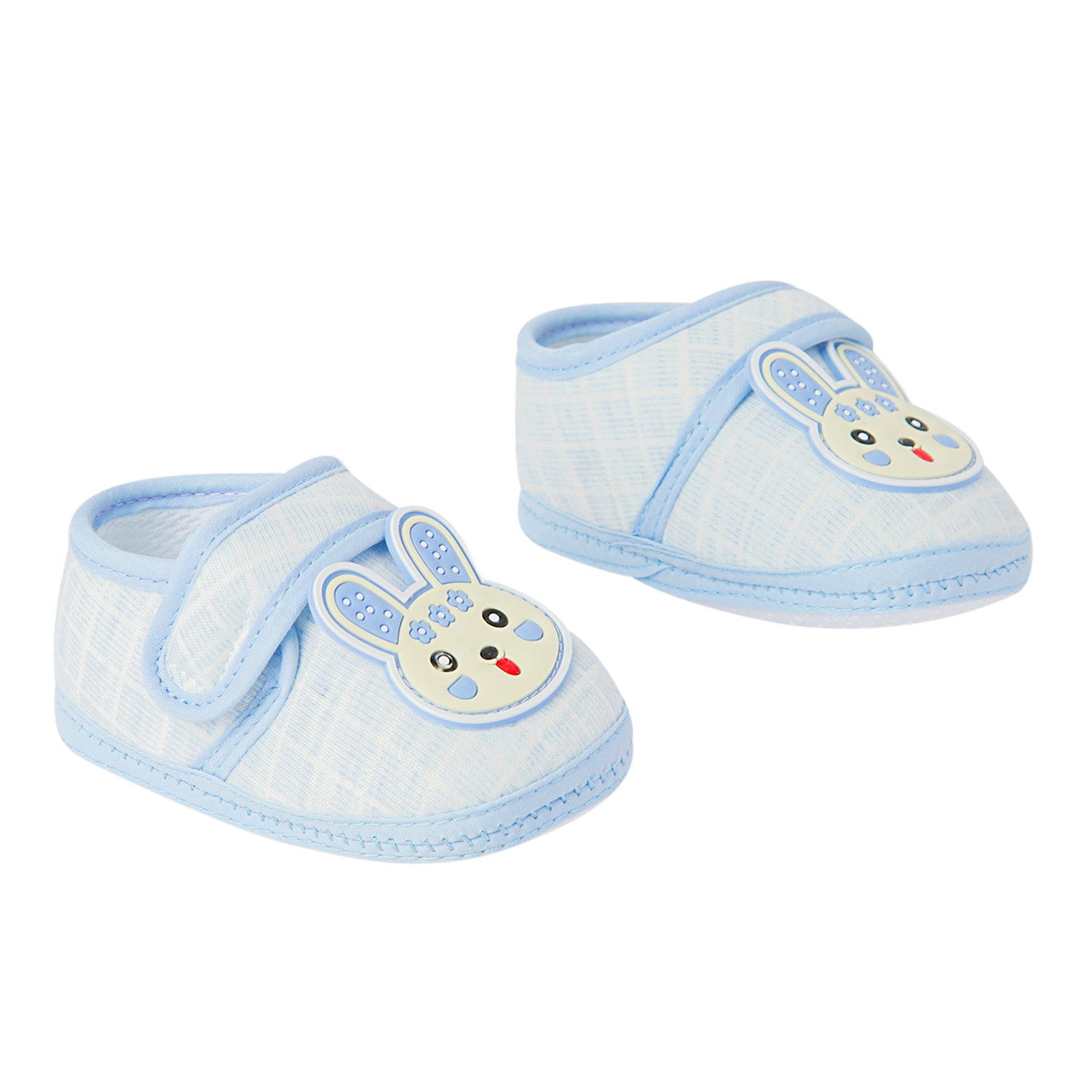 Cute Bunny Blue Booties - Baby Moo