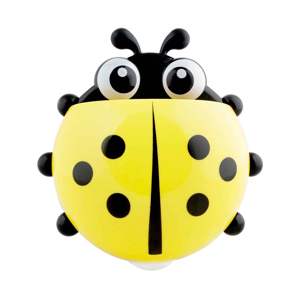 Ladybug Yellow Toothbrush Holder