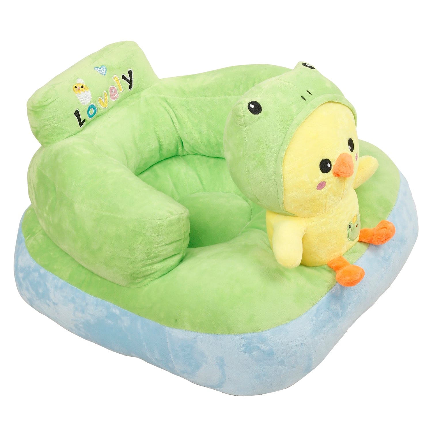 Relaxing With Duck Green Sofa - Baby Moo