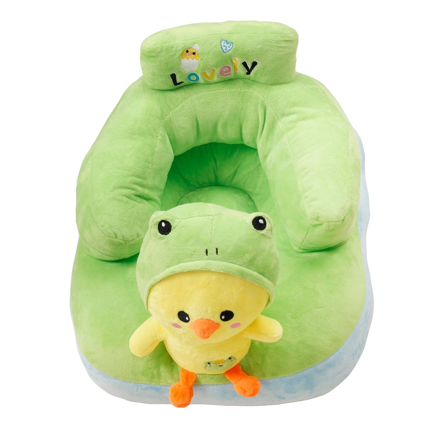 Relaxing With Duck Green Sofa - Baby Moo