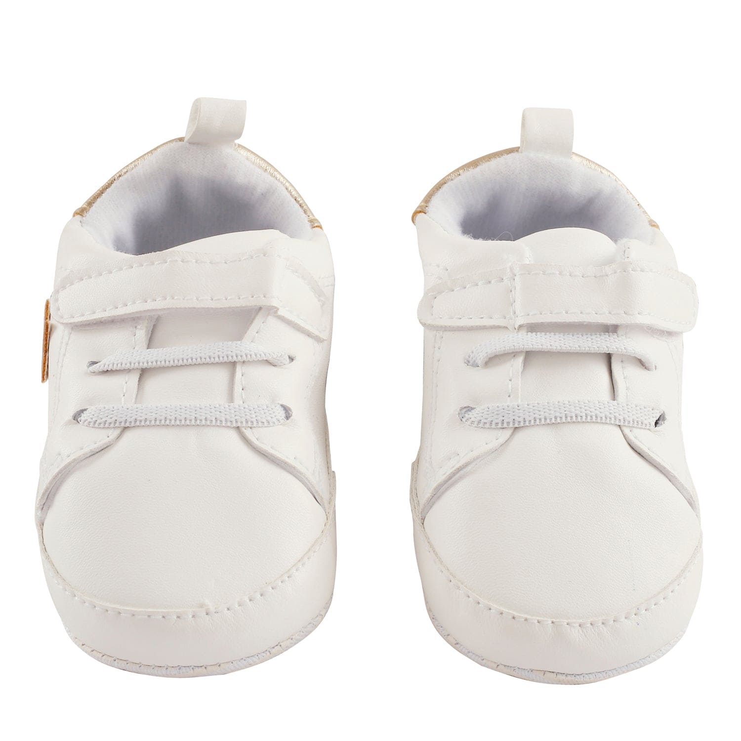 My Shining Star White Casual Booties - Baby Moo