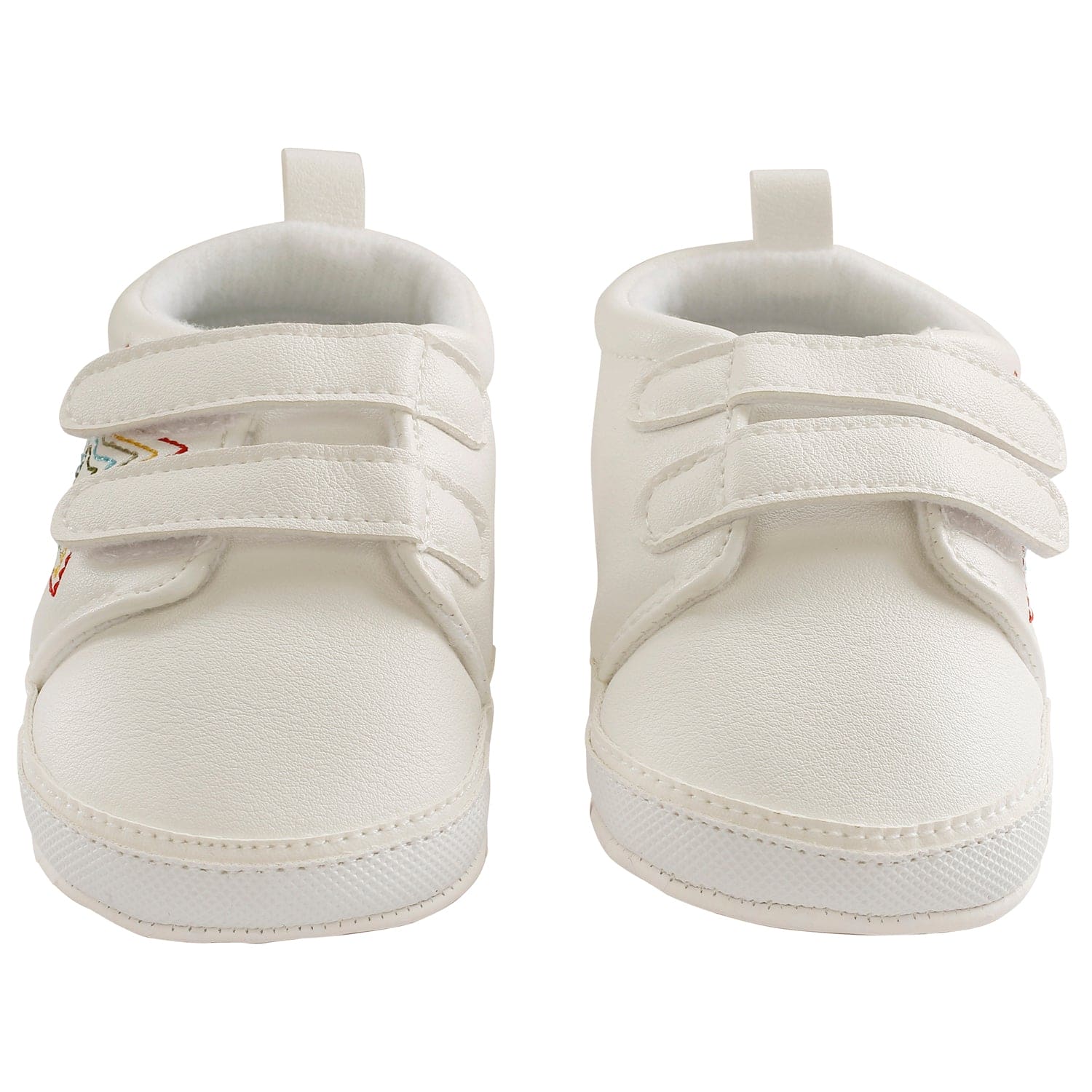 My Star White Casual Booties - Baby Moo
