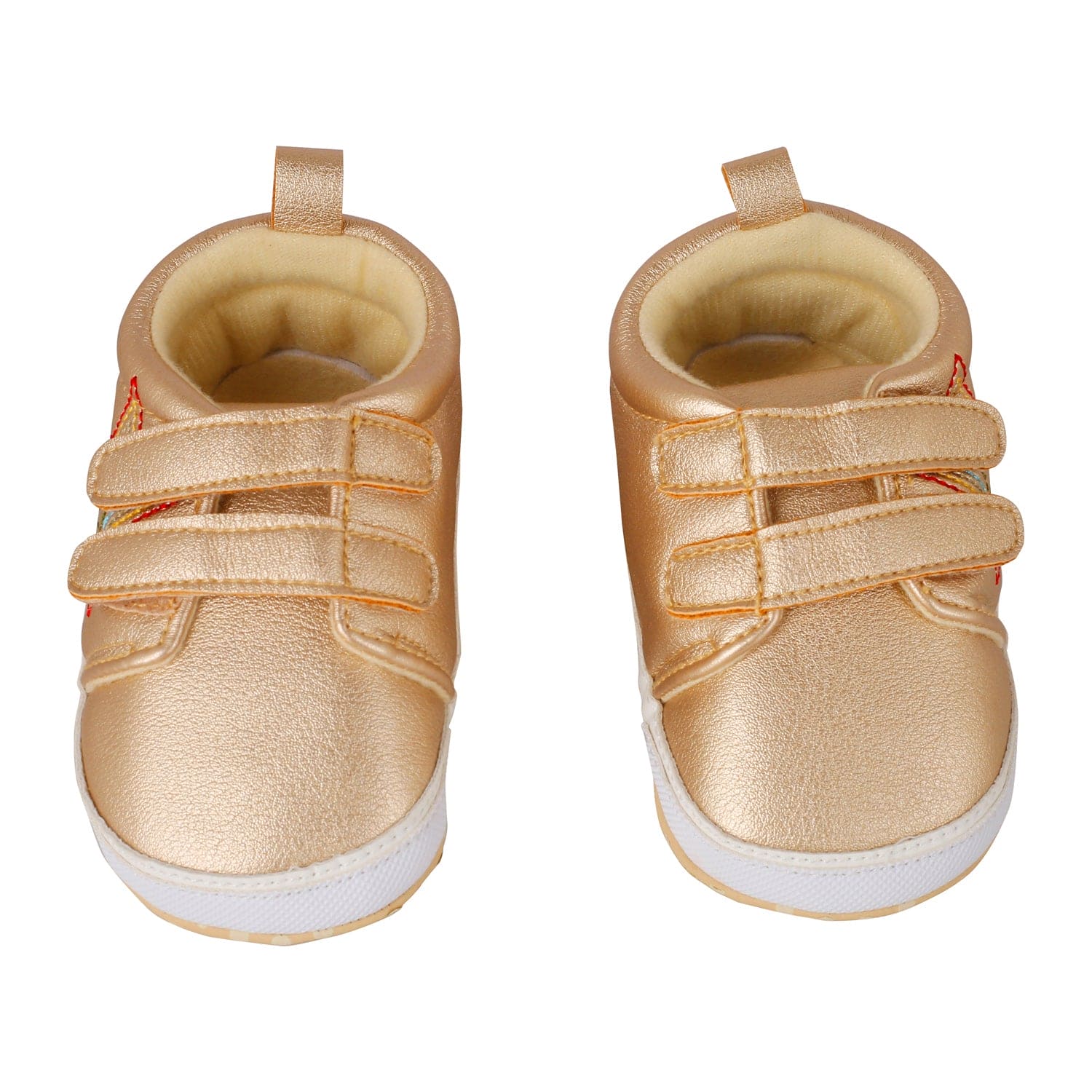 My Star Gold Casual Booties - Baby Moo