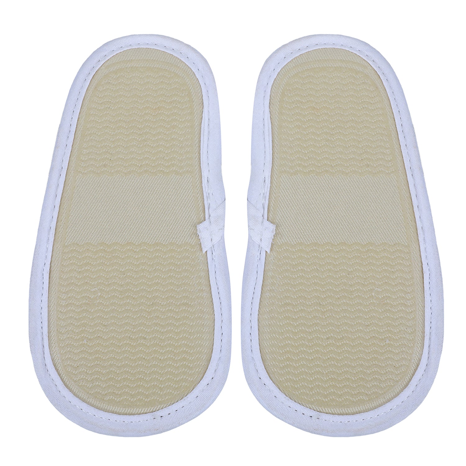 Ruffle Star Premium Girls Anti-Slip Sandal Booties - White - Baby Moo
