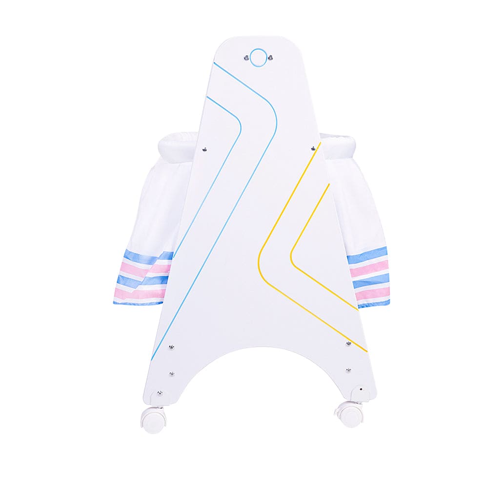 Modern Blue Cradle - Baby Moo