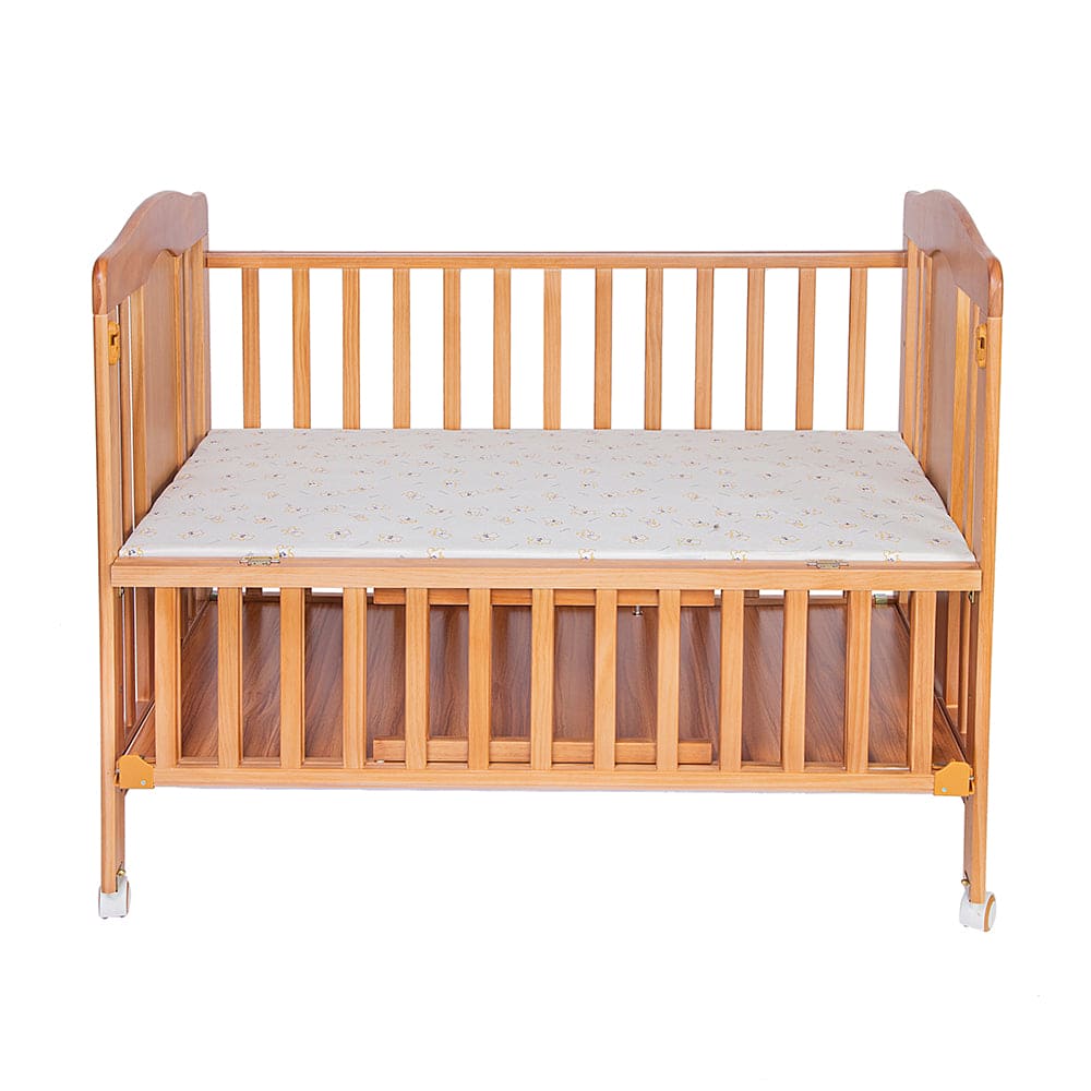 Wooden Star Brown Cradle - Baby Moo