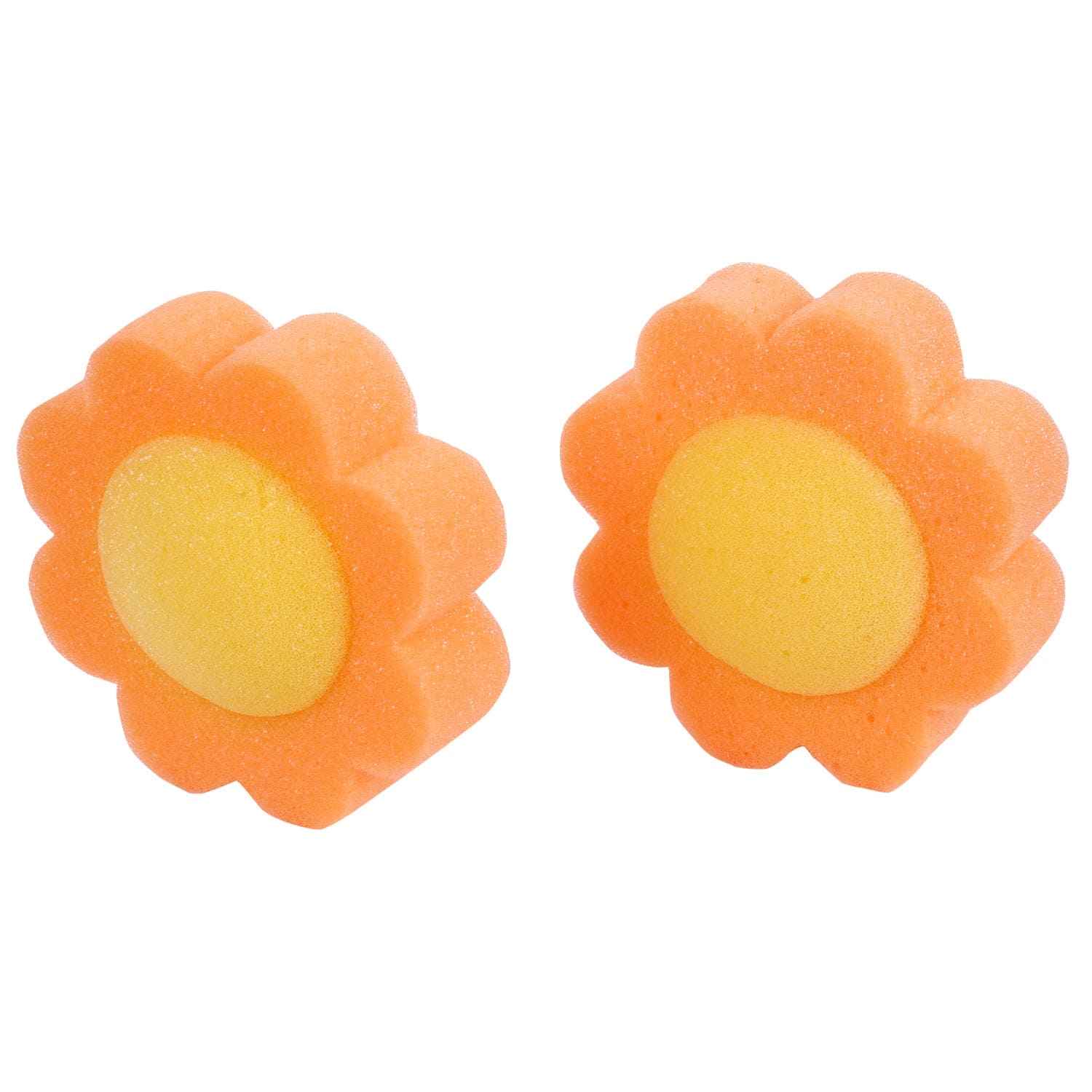 Sunflowers Orange 2 Pcs Bath Sponge - Baby Moo