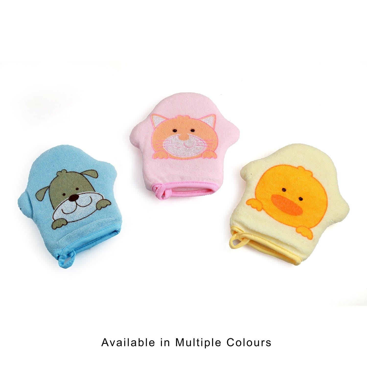 Kitty Pink Hand Glove Bath Sponge - Baby Moo
