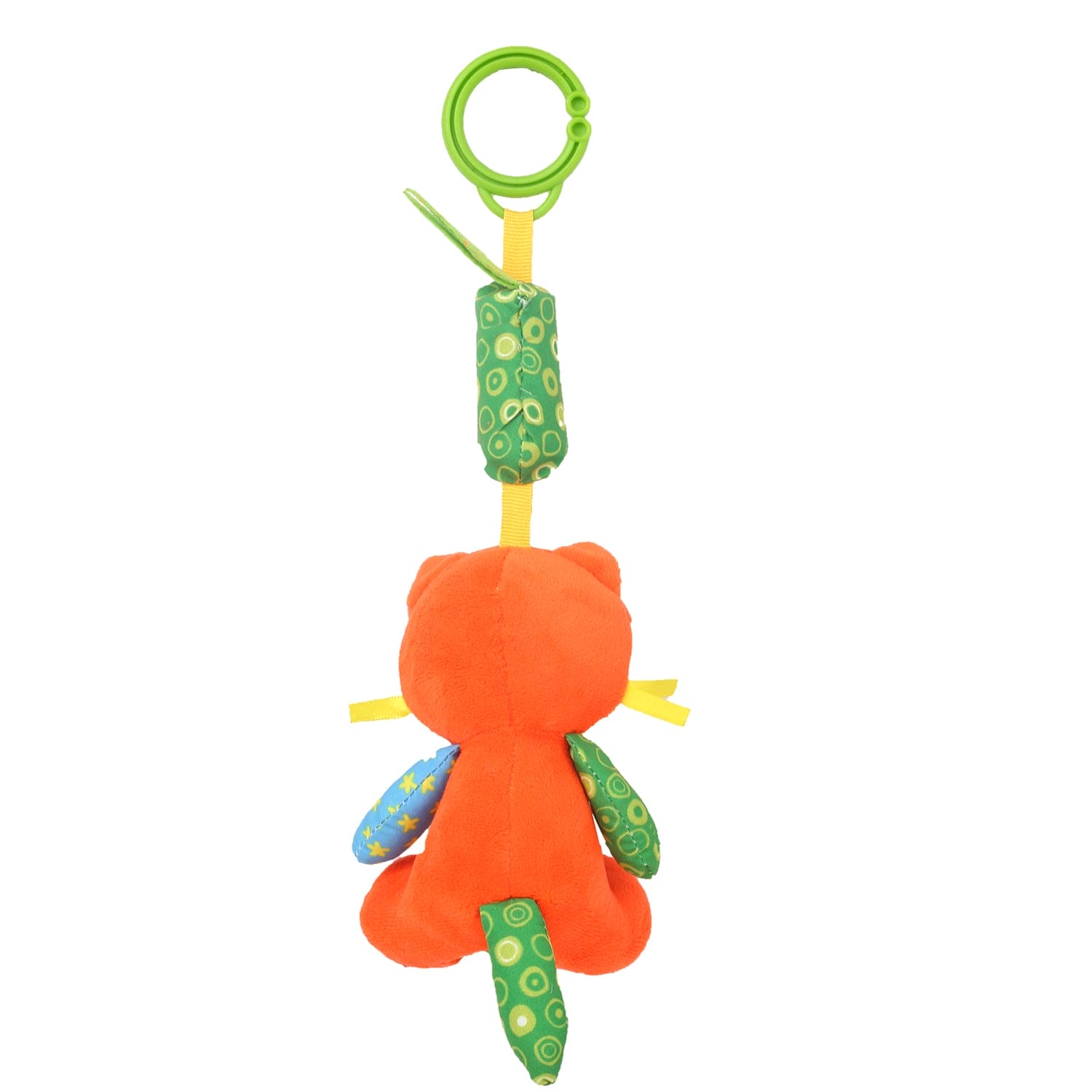 Fox Orange And Green Hanging Musical Toy - Baby Moo