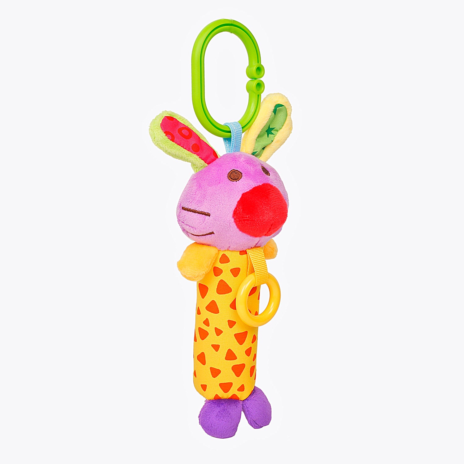Mr. Mouse Yellow Rattle - Baby Moo