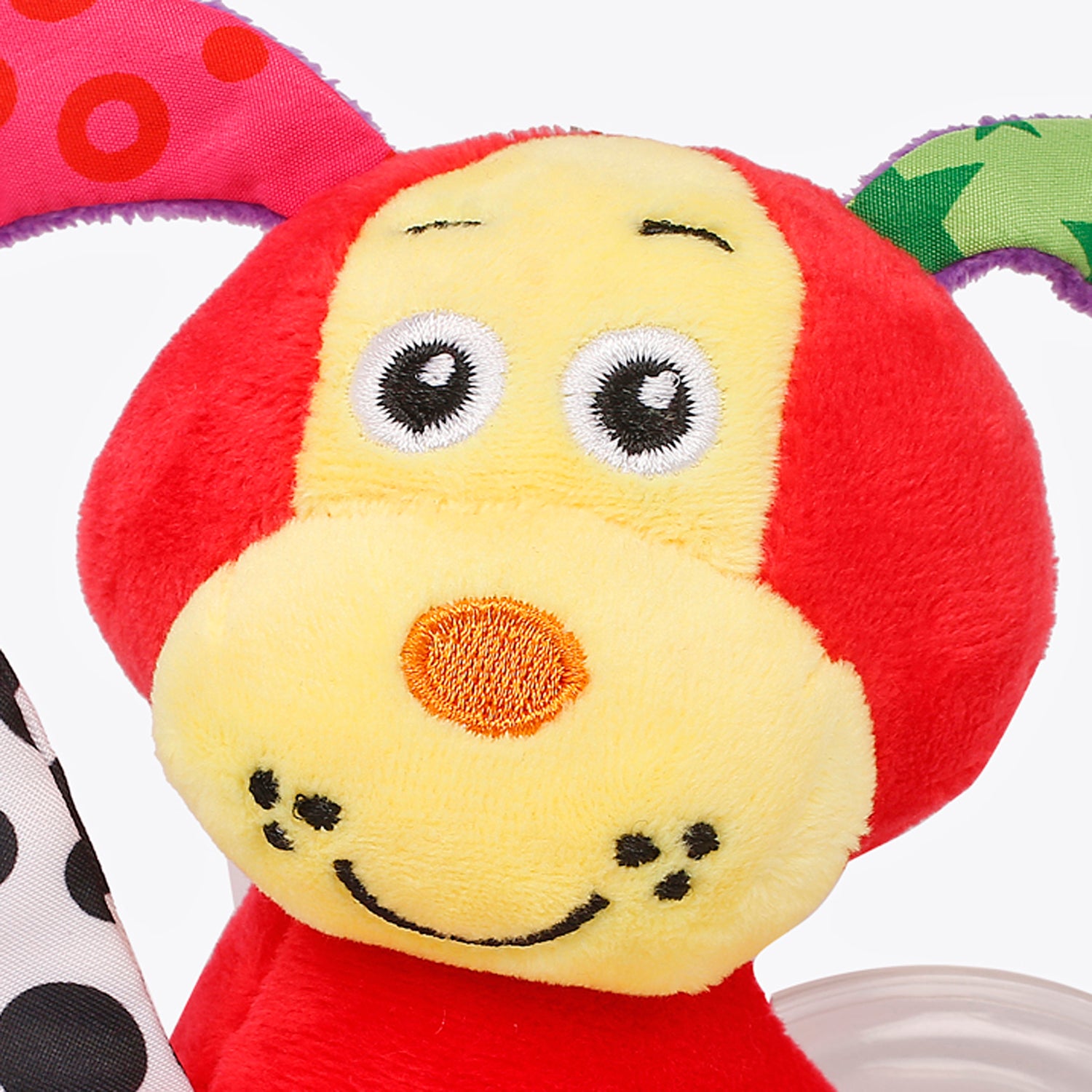 Cuddle Puppy Red Rattle - Baby Moo