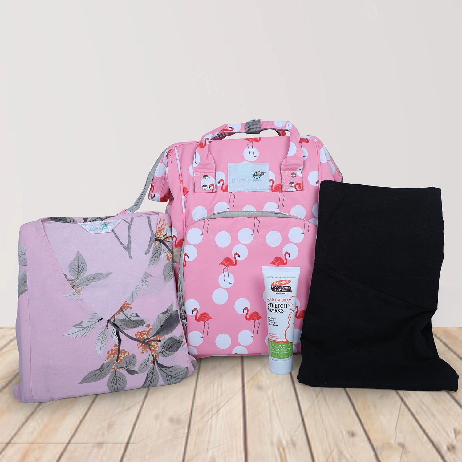 Baby Moo Mommy To Be Maternity Essentials 4 Pcs Baby Shower Gift Hamper - Pink Sizes Available - Baby Moo