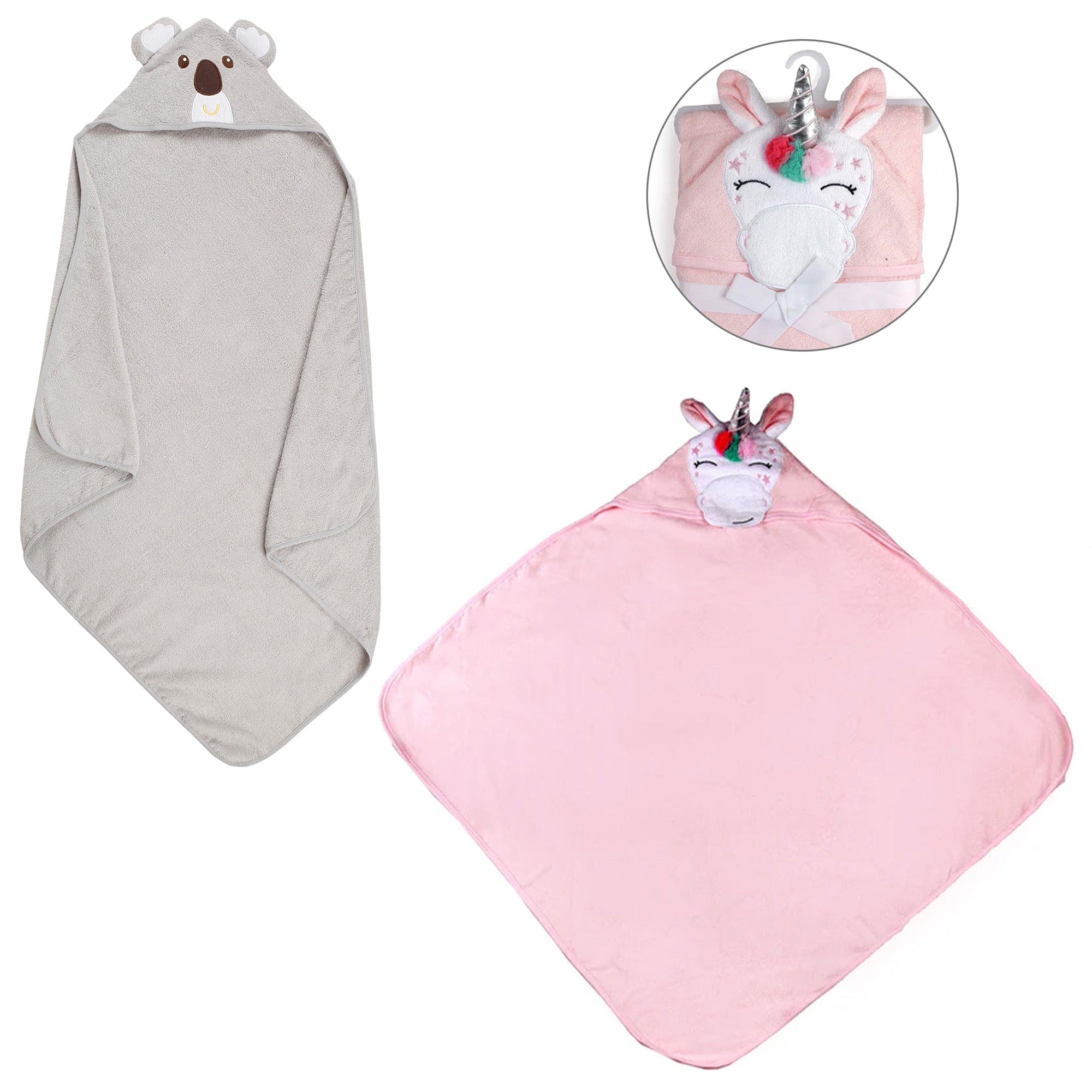 Baby Moo Stars And Rainbows Twin 22 Pcs Luxury Gift Hamper For Girl And Boy Multicolour - 0-12M Sizes Available - Baby Moo