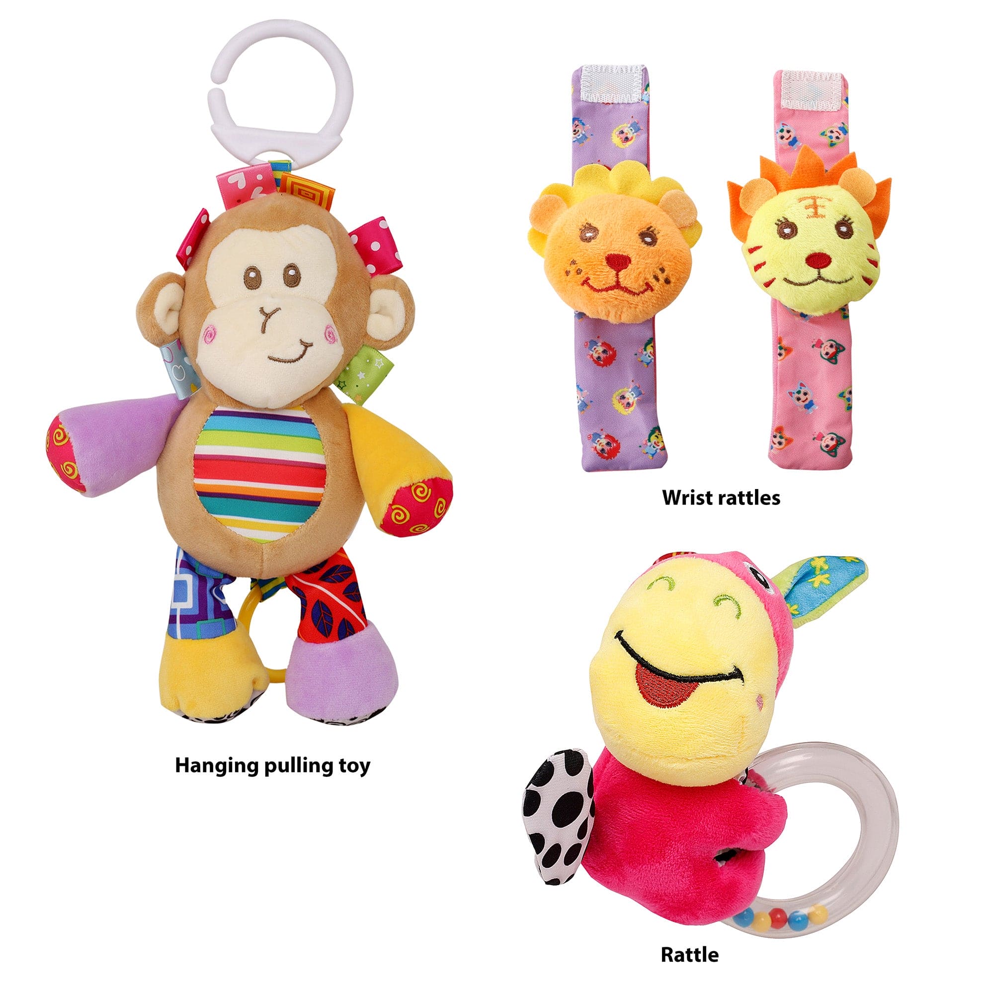 Baby Moo Jungle Themed Bipasha's Devi 15 Pcs Luxury Gift Hamper Peach - 0-6M Sizes Available - Baby Moo