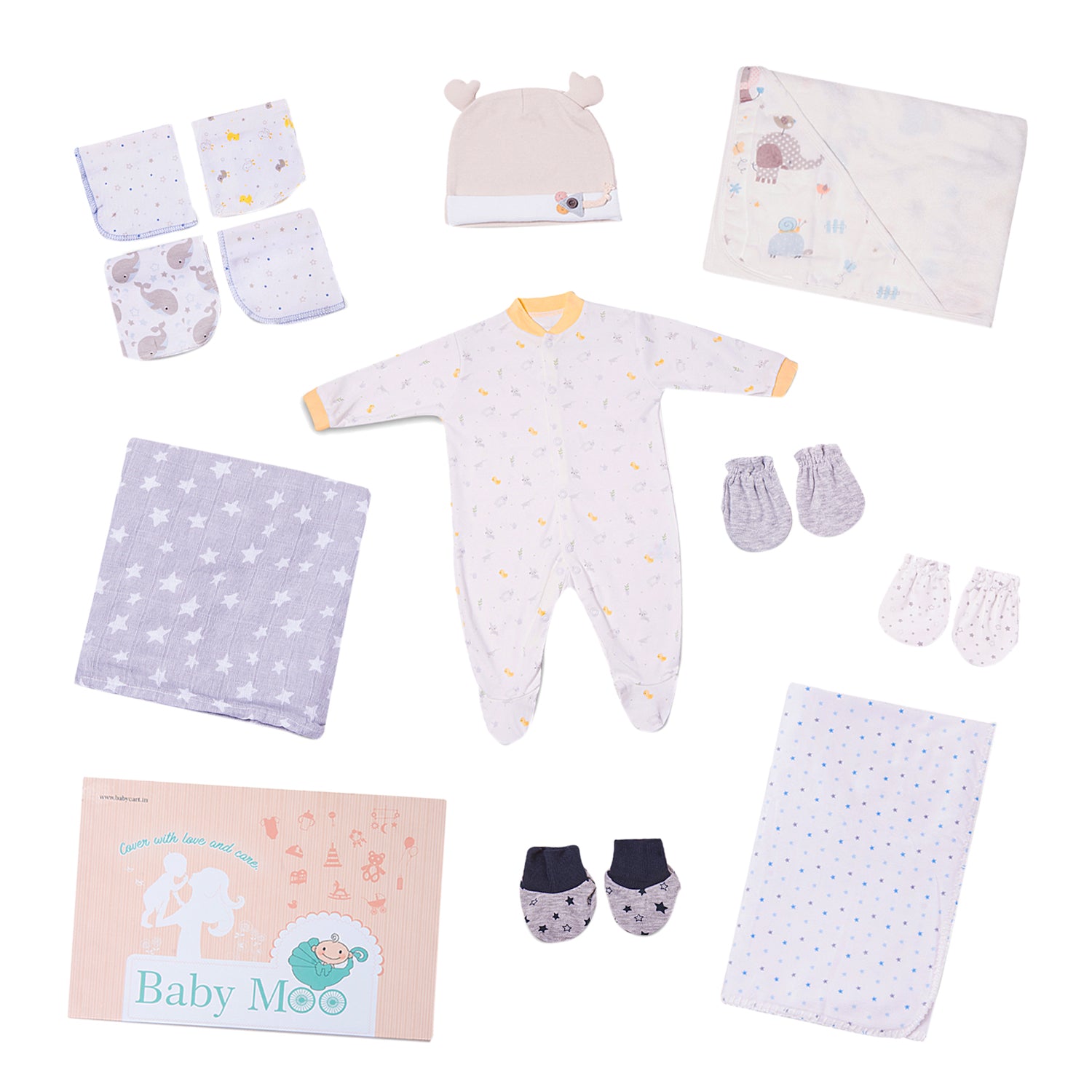 Premium Star Unisex Gift Hamper 0-18 M - Baby Moo