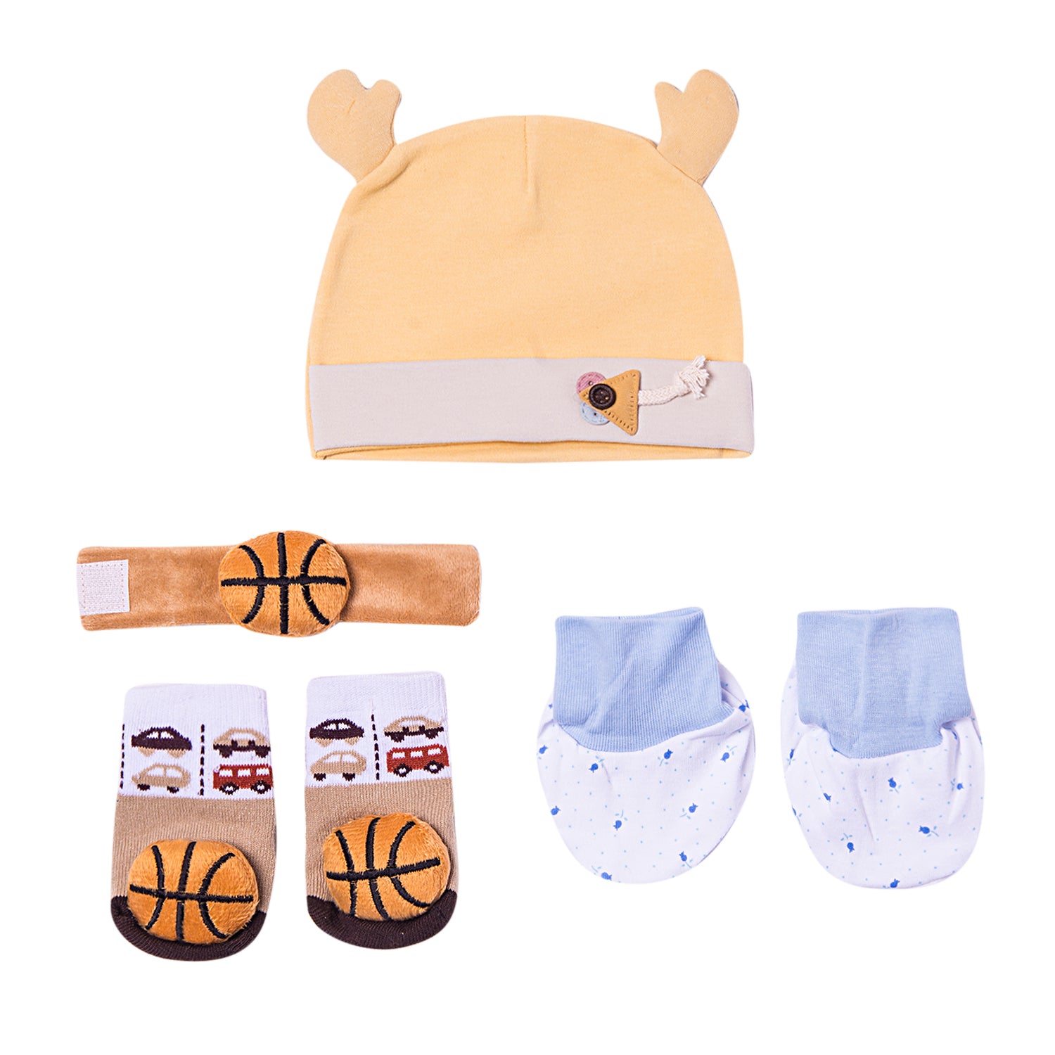 Premium Car Themed Unisex Gift Hamper 0-18 M - Baby Moo