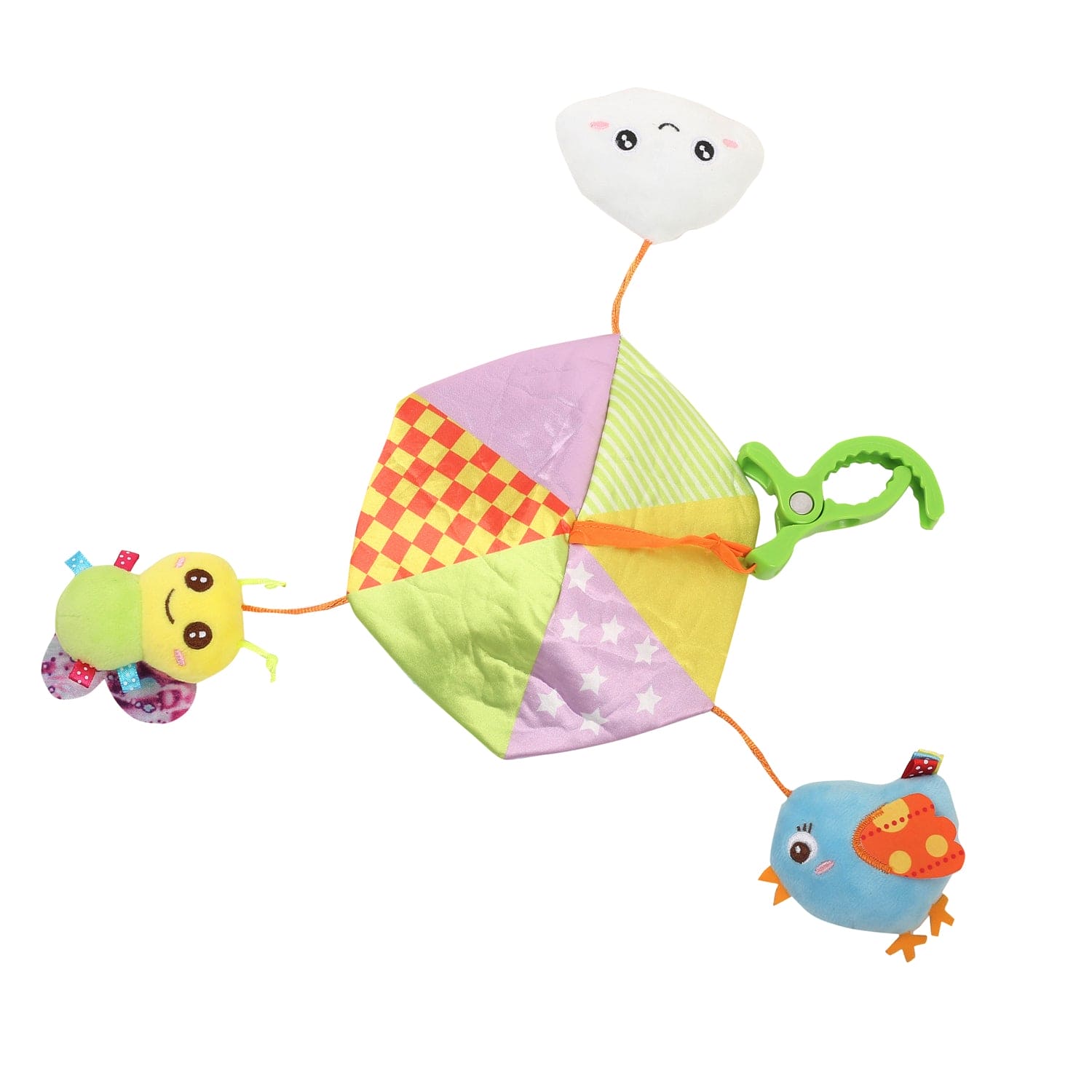 Chirpy Birdies Multicolour Musical Cot Mobile - Baby Moo