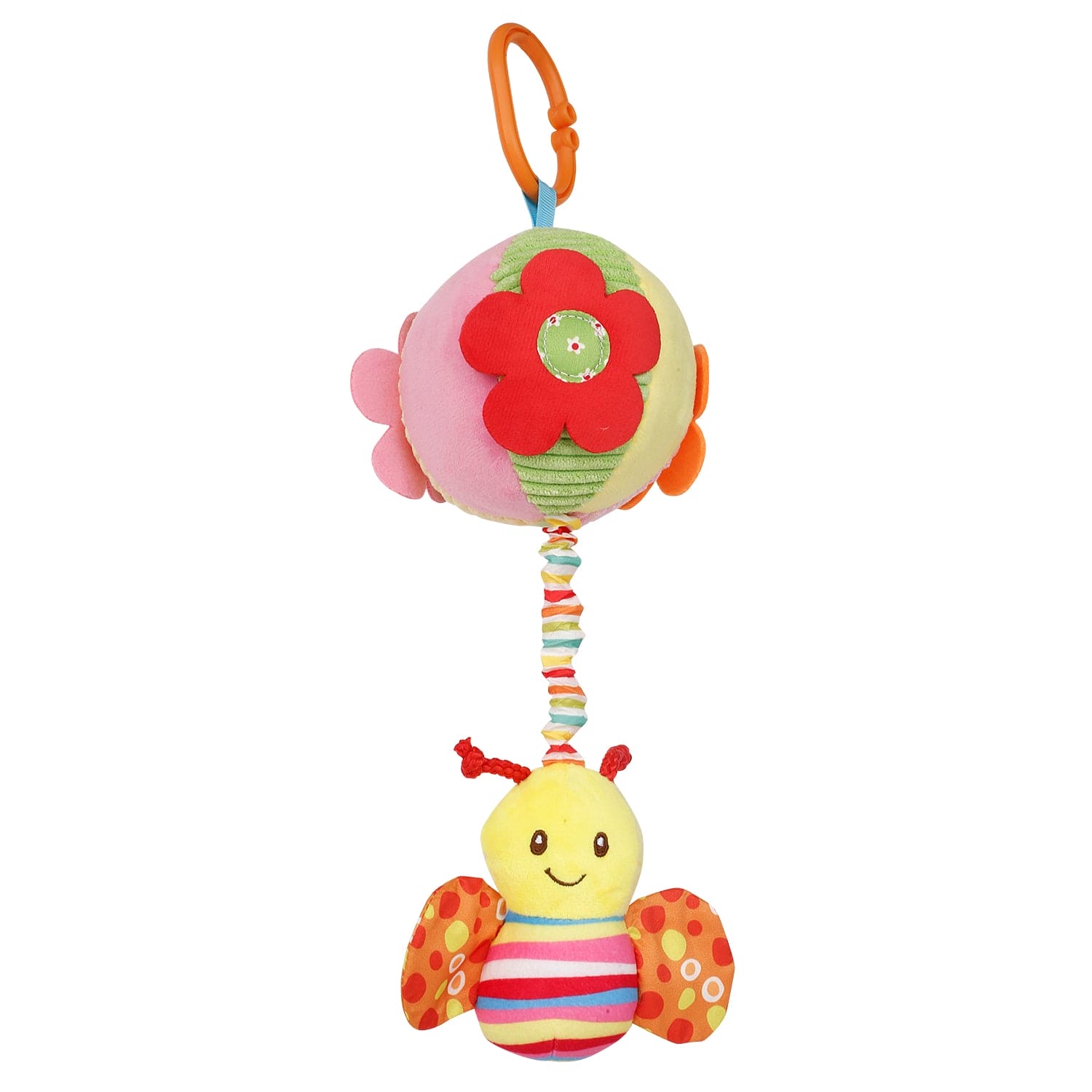 Butterfly Multicolour Hanging Pulling Toy - Baby Moo