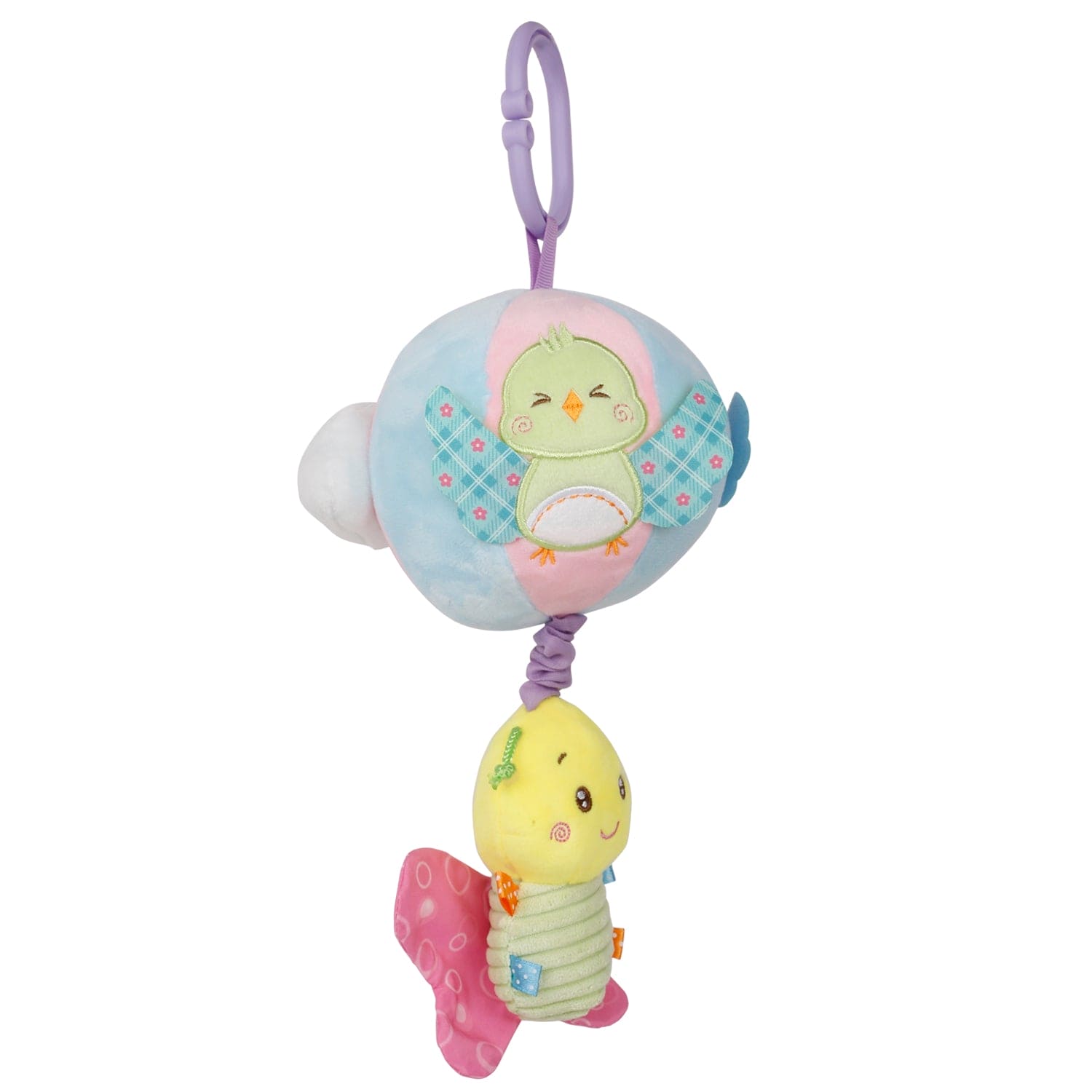 Flying In The Sky Multicolour Pulling Toy - Baby Moo