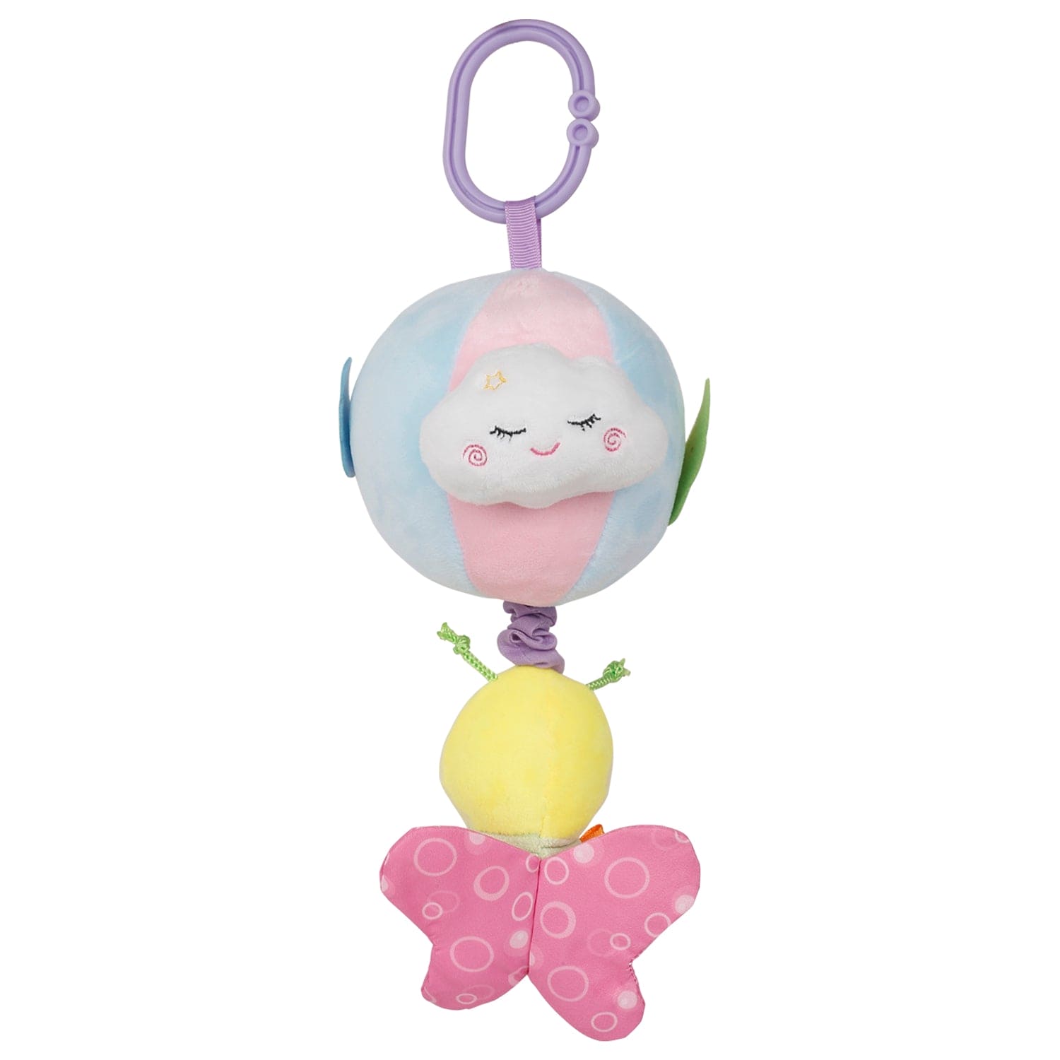 Flying In The Sky Multicolour Pulling Toy - Baby Moo