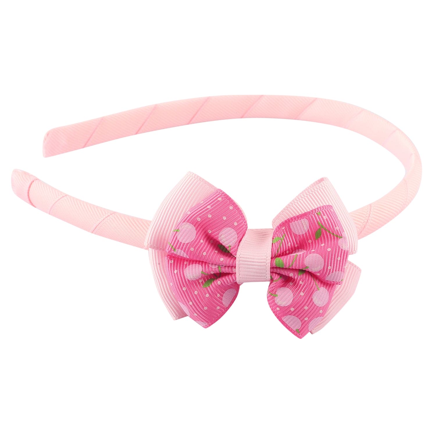 Polka Dot Pink Headband Set - Baby Moo