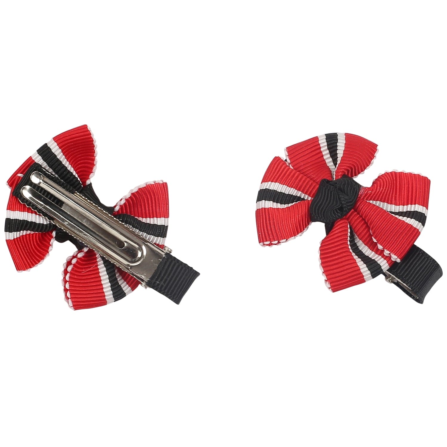 Patterned Red And Black Headband Set - Baby Moo