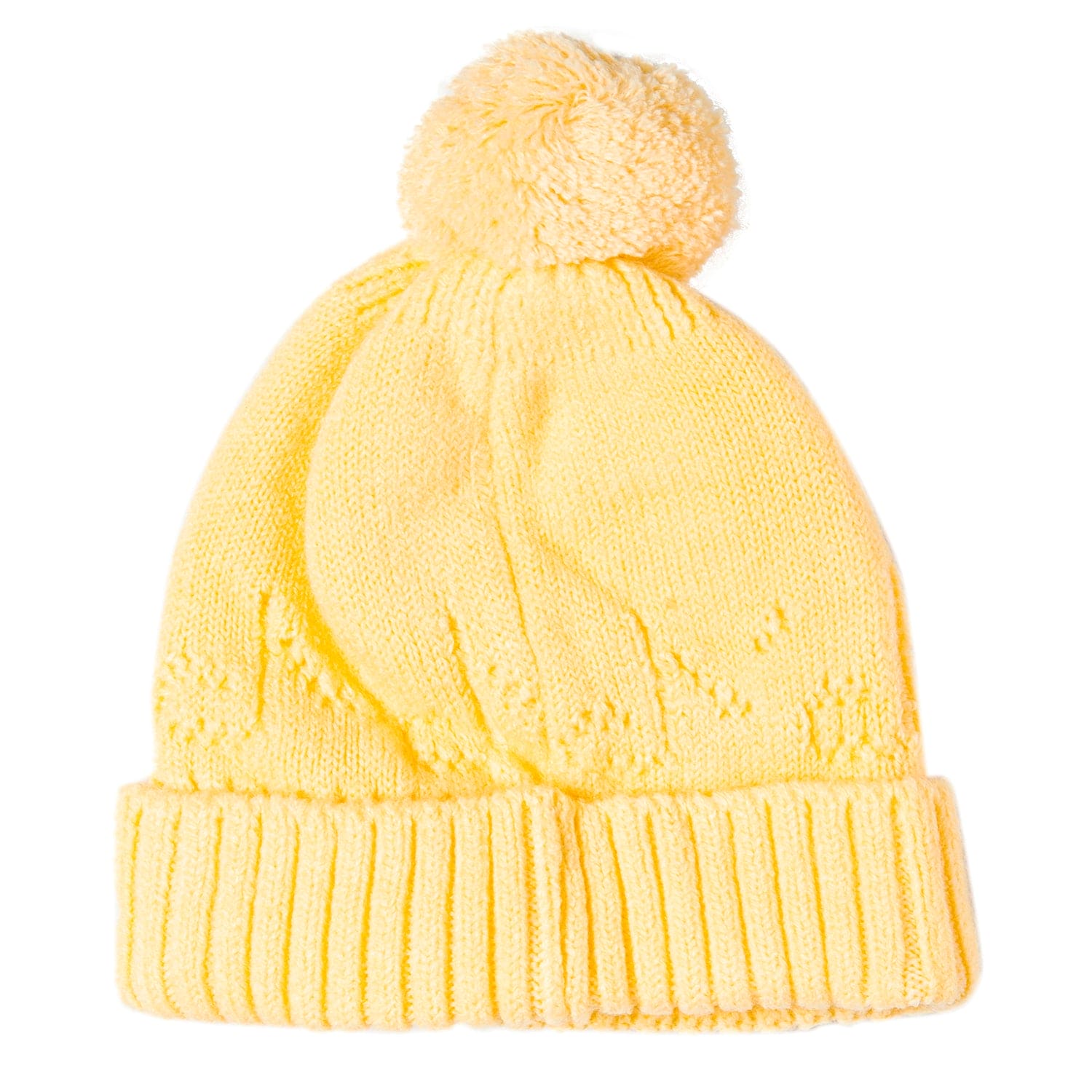 Knit Woollen Cap Honey Bee Yellow - Baby Moo