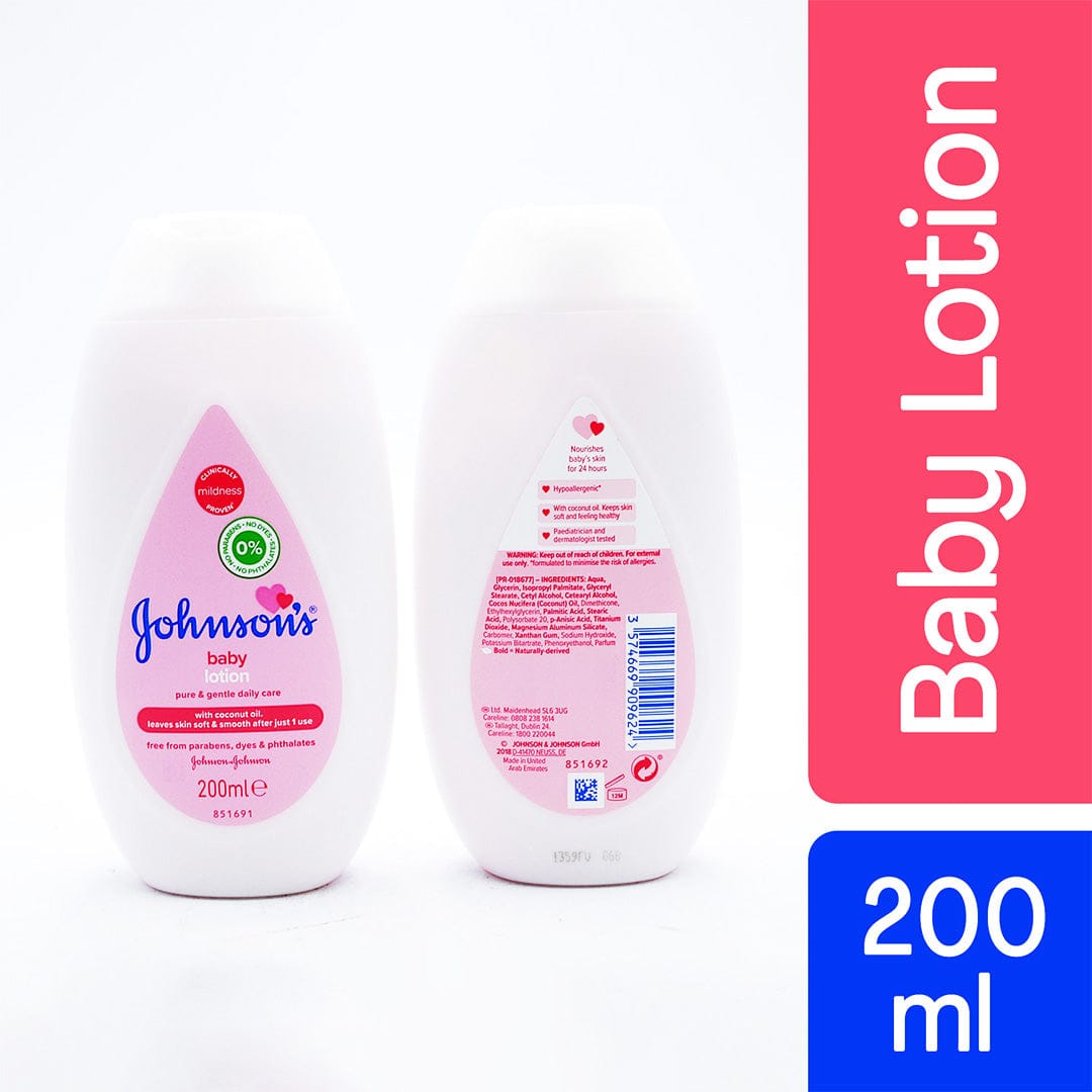  Johnson's Baby Moisturizing Pink Baby Lotion with