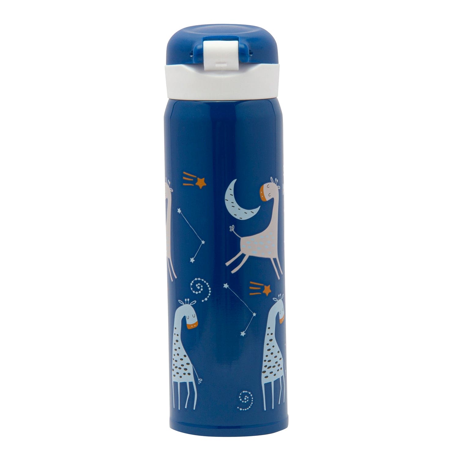 Dream Big Blue 500 ml Stainless Steel Flask - Baby Moo