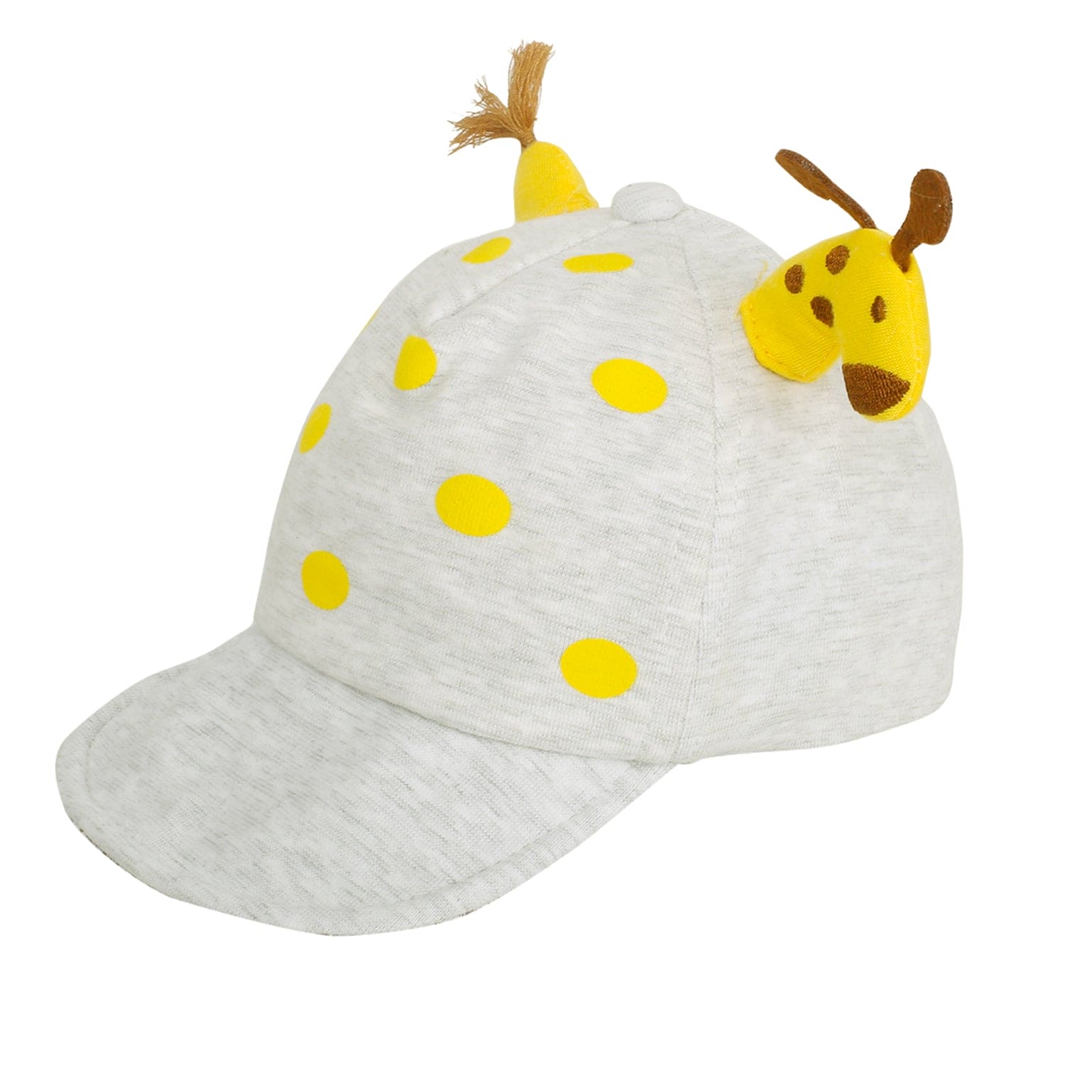 Baby Moo 3D Giraffe Grey Cap - Baby Moo