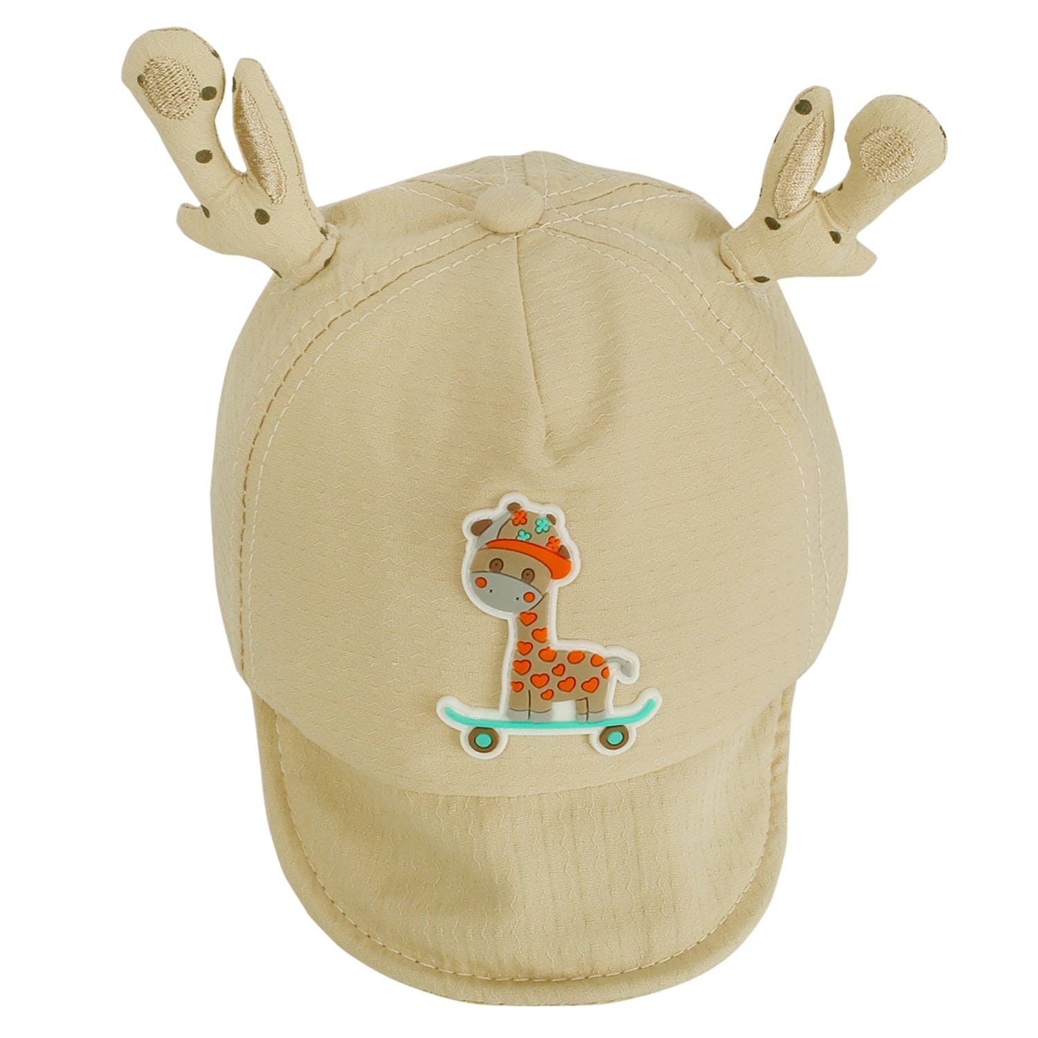 Baby Moo Sporty Giraffe Beige Cap