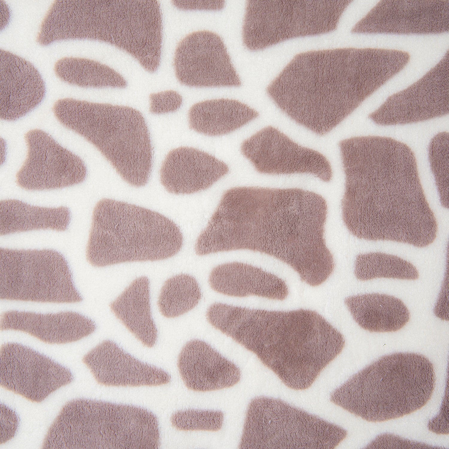 Giraffe Spots Soft Cozy Plush Toy Blanket Grey - Baby Moo